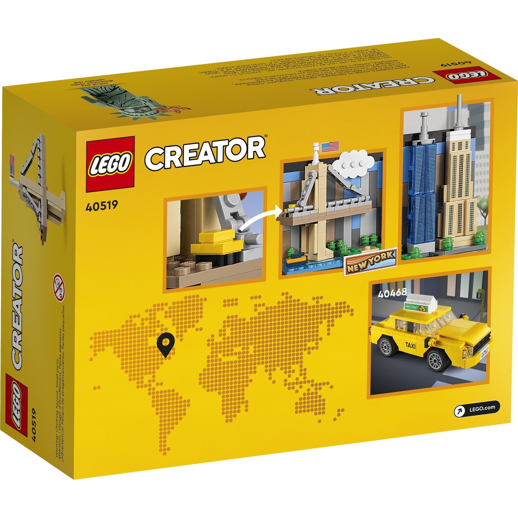 LEGO LEGO Ansichtkaart van New York - 40519