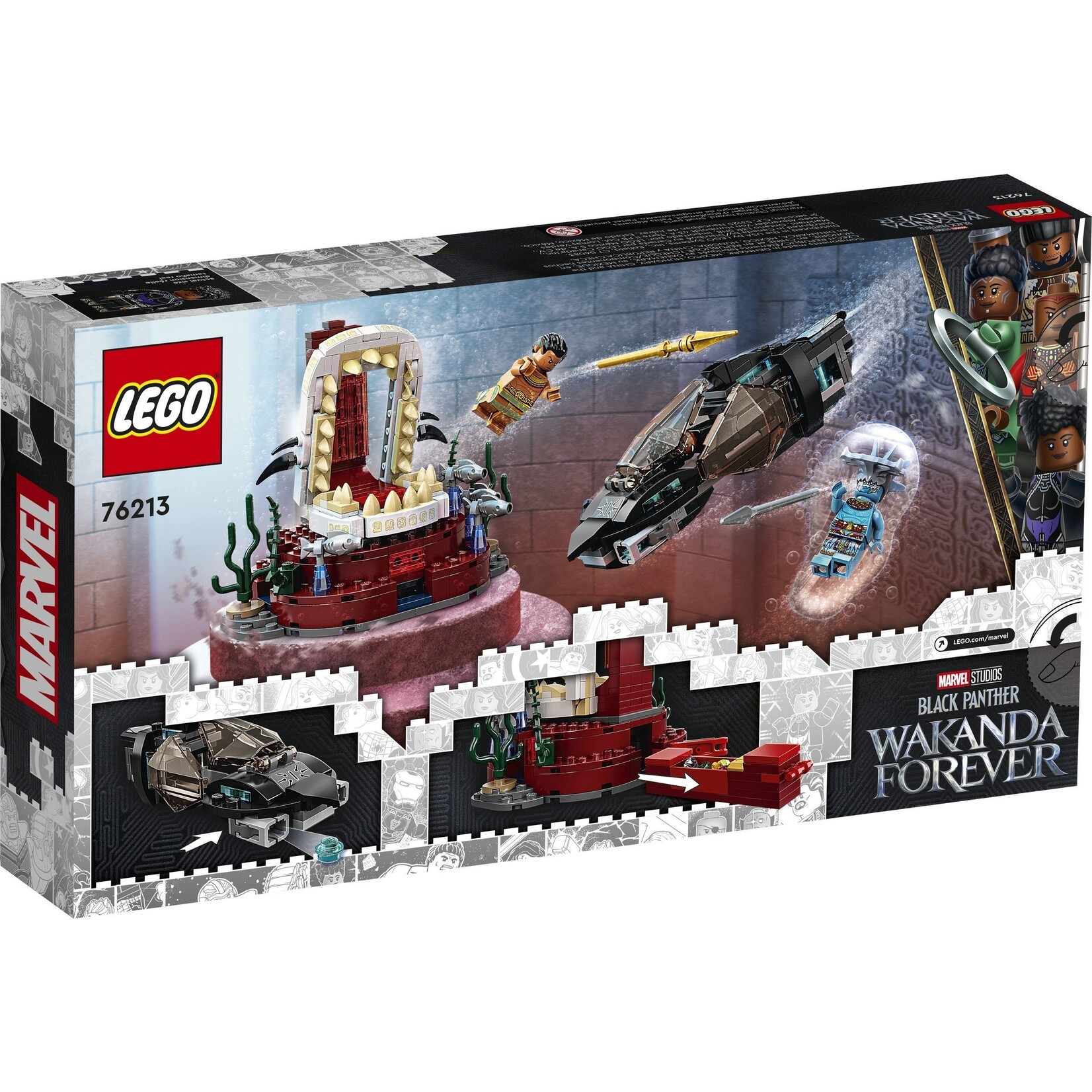 LEGO Koning Namor's troonaal - 76213