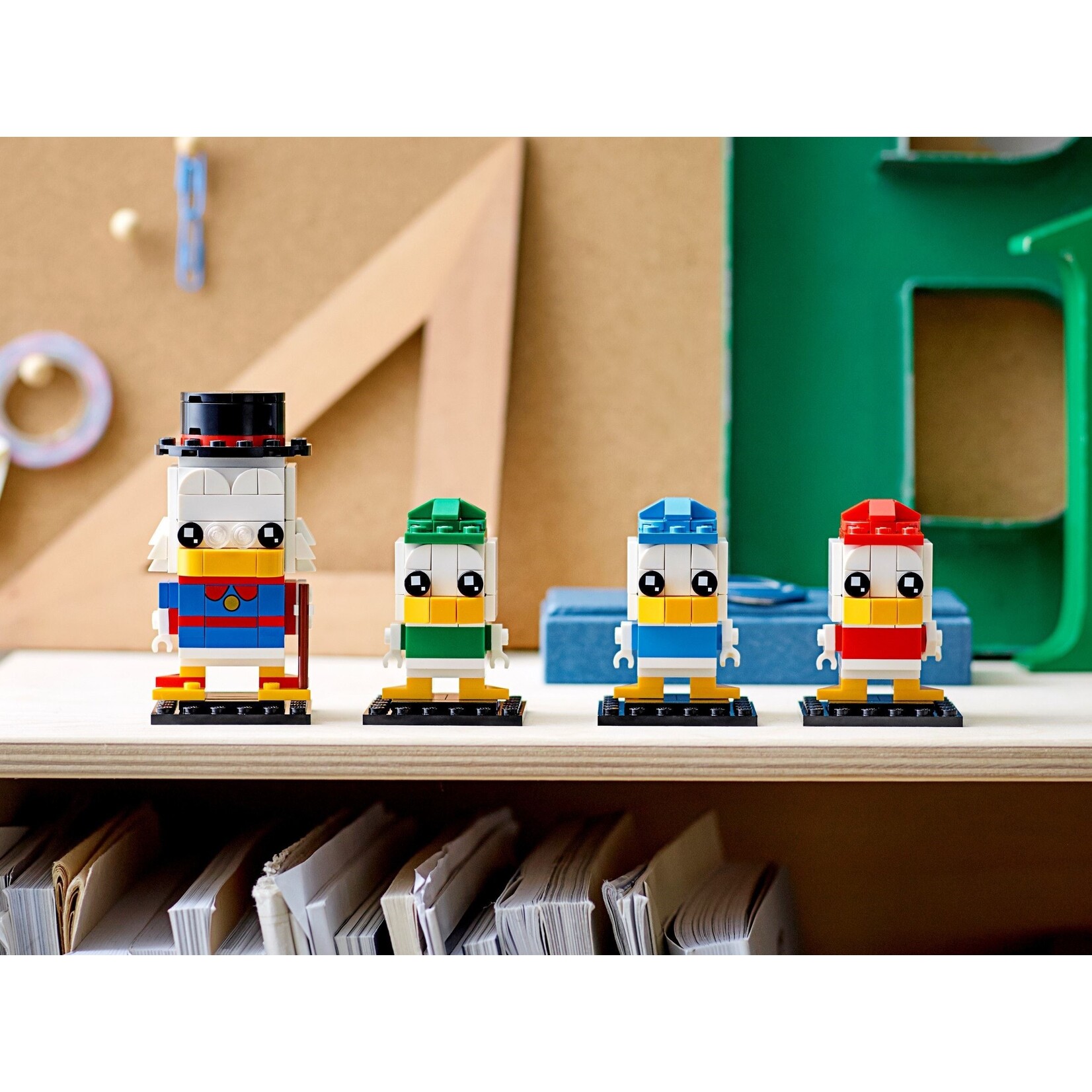 LEGO Dagobert Duck, Kwik, Kwek en kwak - 40477