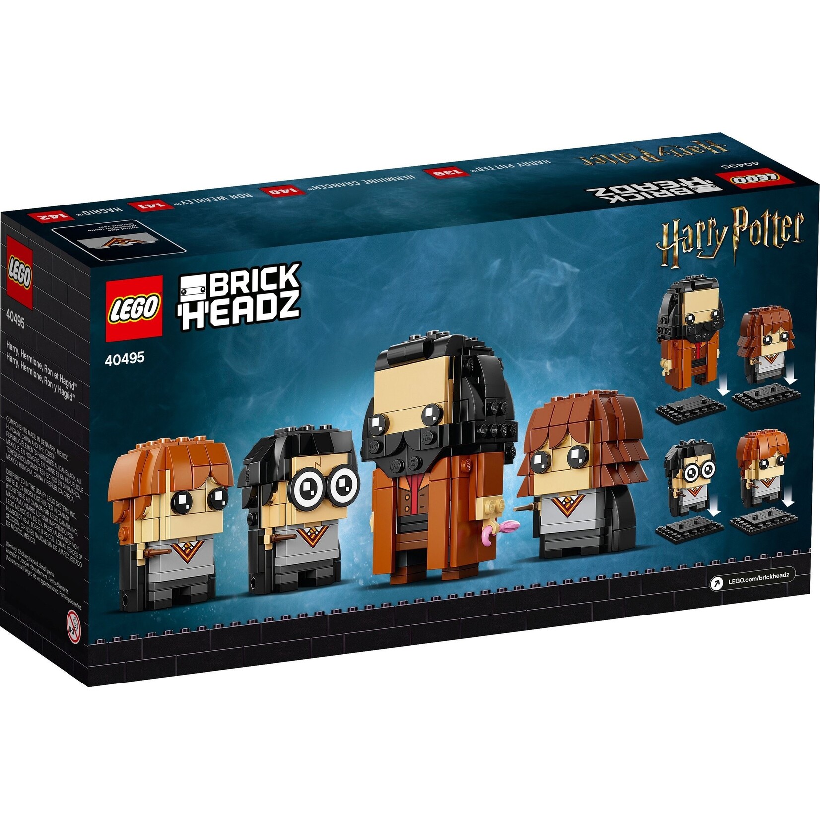 LEGO Harry, Hermelien, Ron & Hagrid - 40495