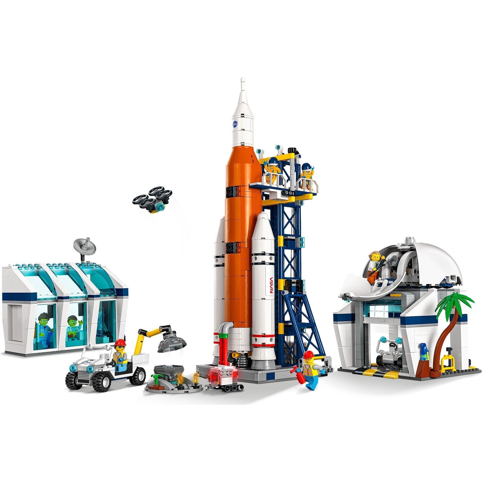 LEGO Raketlanceerbasis - 60351