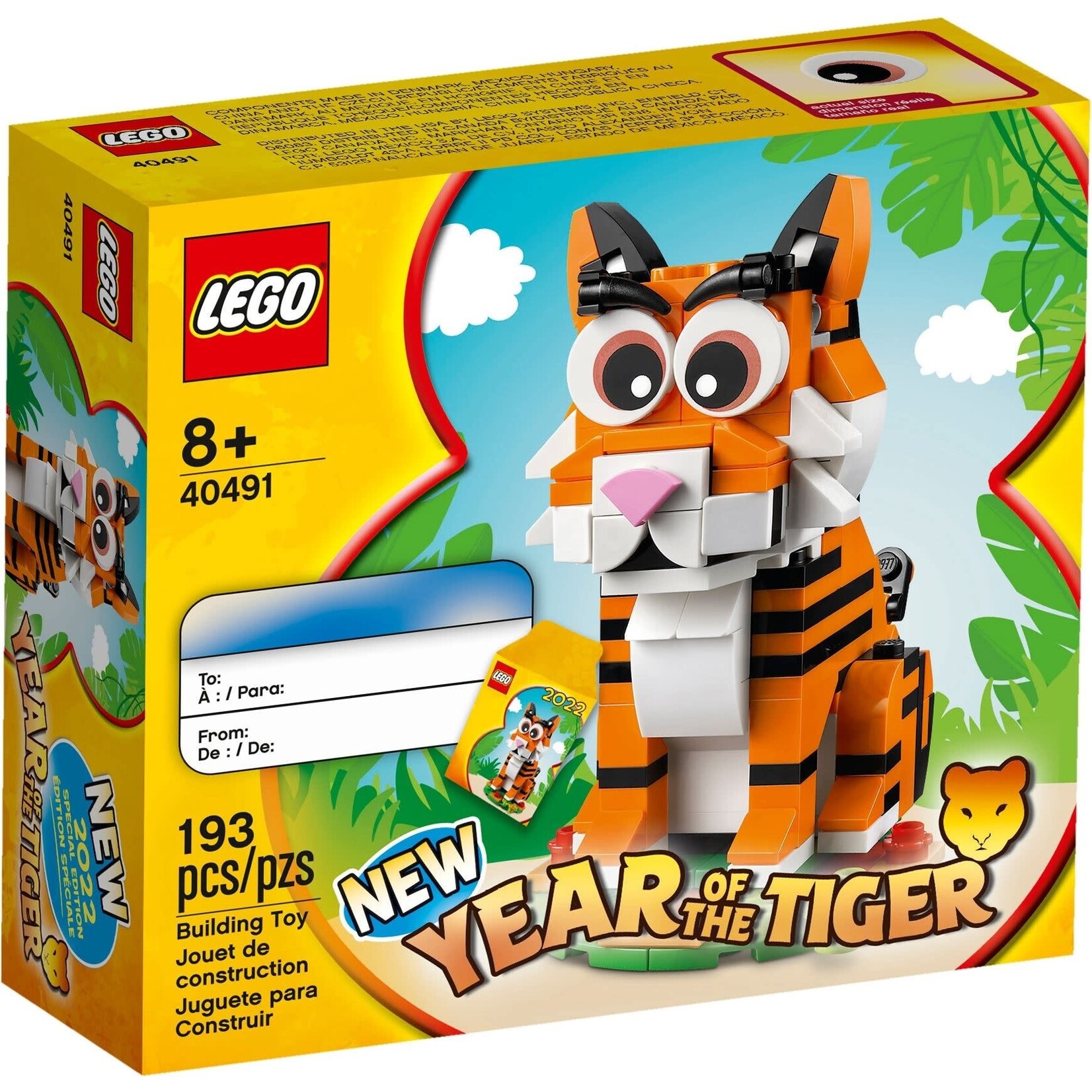 LEGO Jaar van de Tijger - 40491