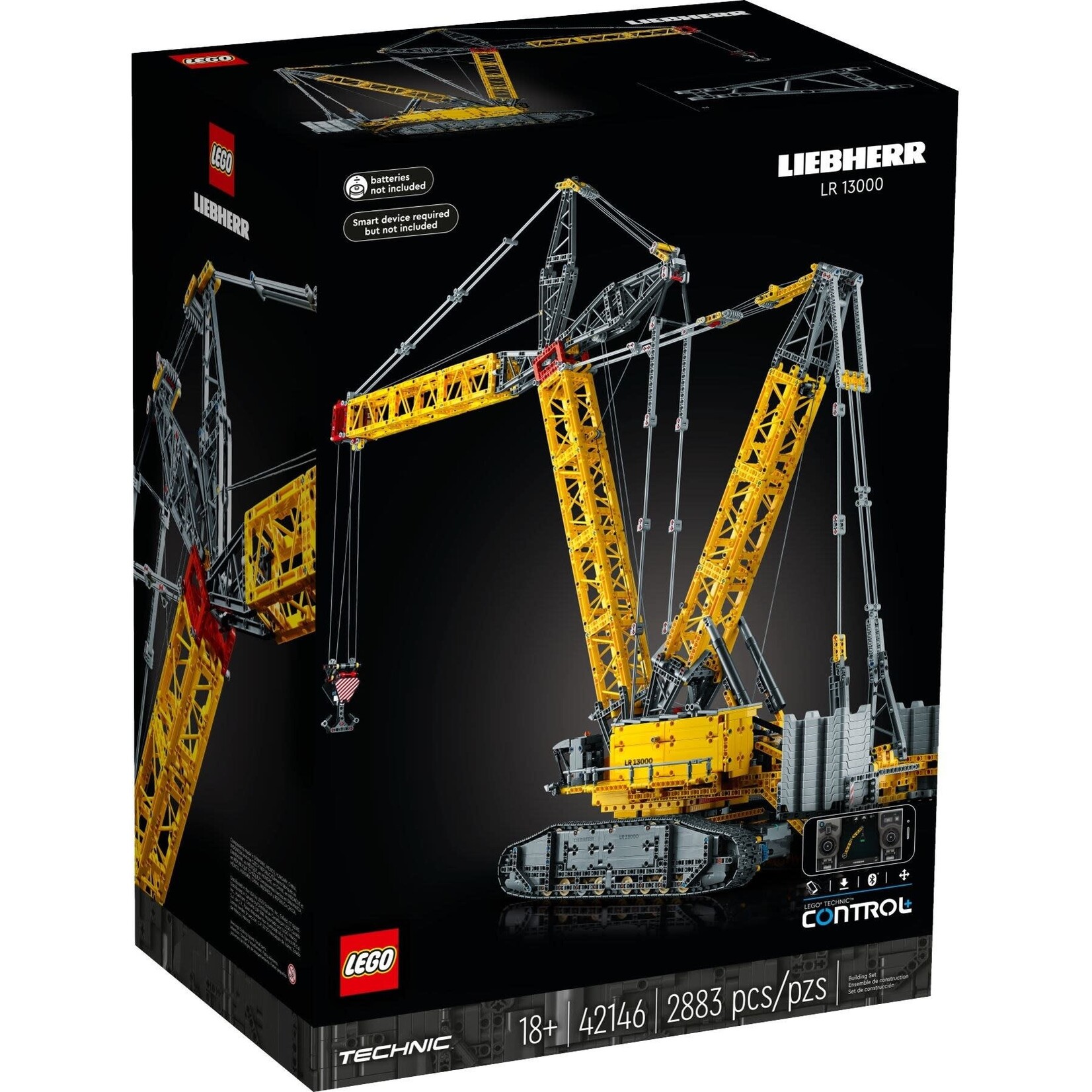 LEGO Liebherr Rupsbandkraan LR 13000 - 42146