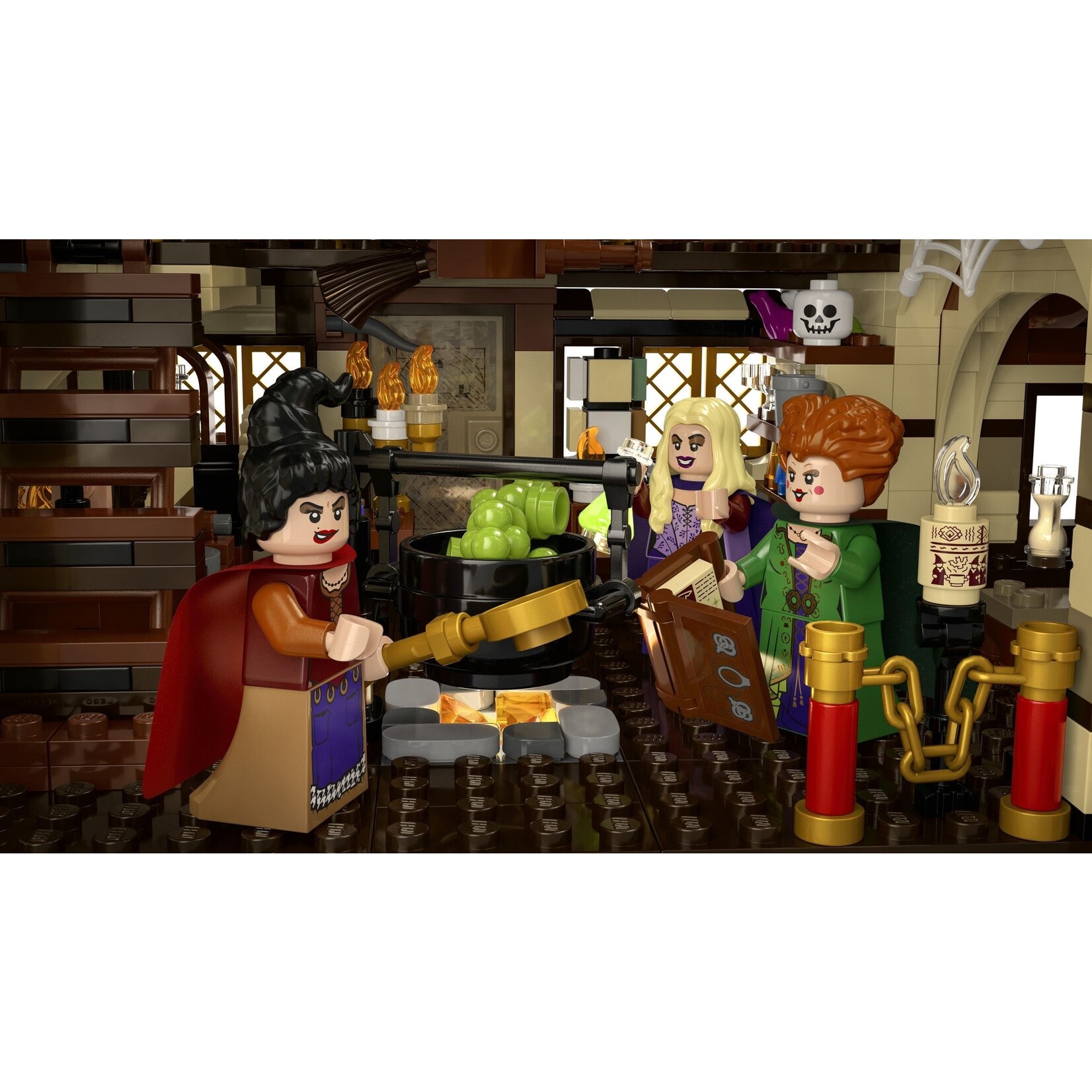 LEGO Disney Hocus Pocus: het huisje van de Sanderson-zussen - 21341