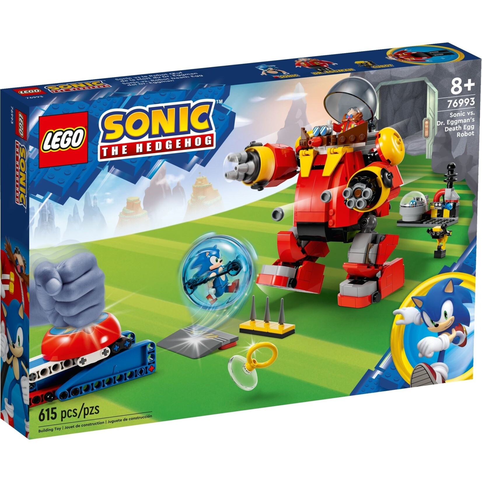 LEGO Sonic vs. Dr. Eggmans eirobot - 76993