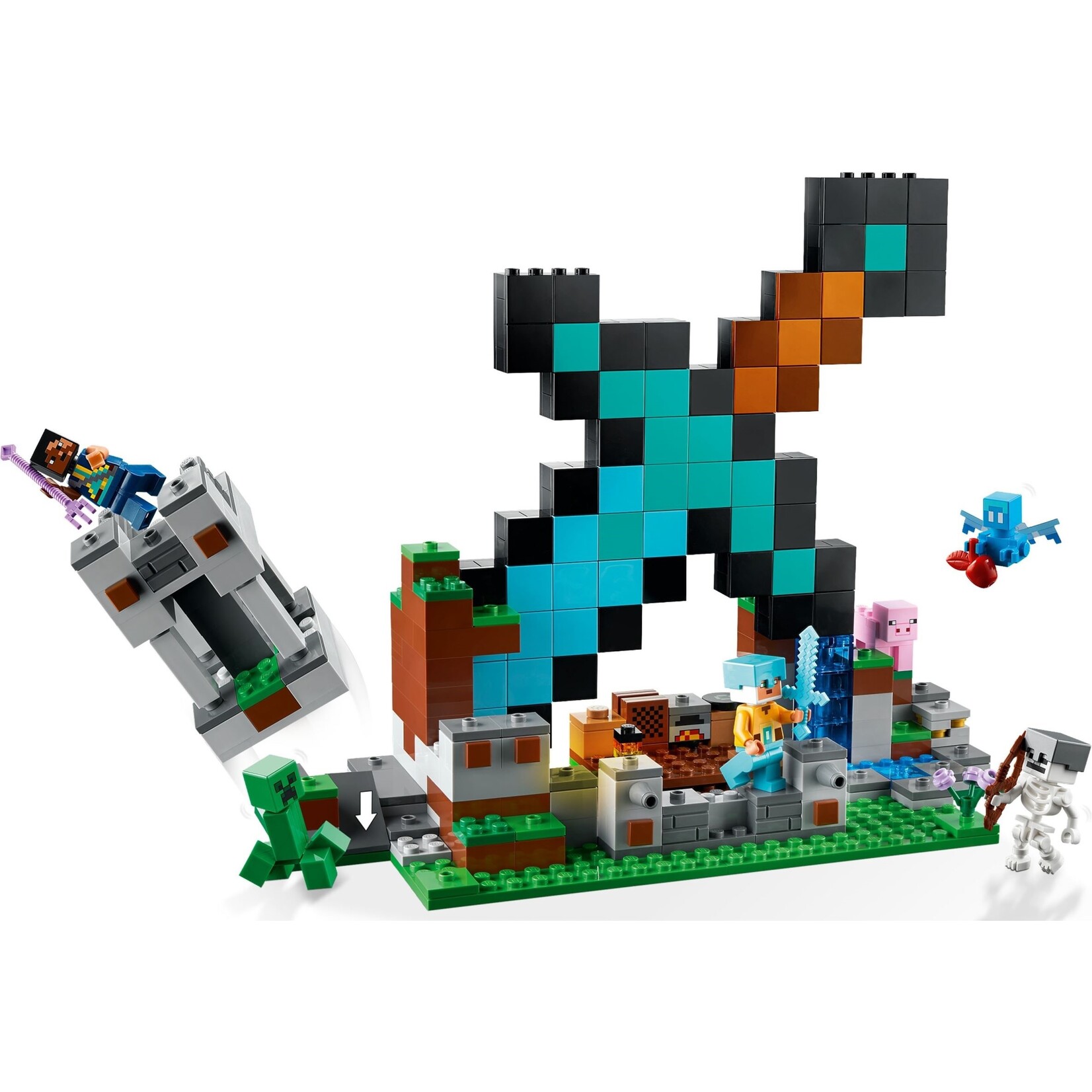 LEGO Uitvalbasis Zwaard - 21244