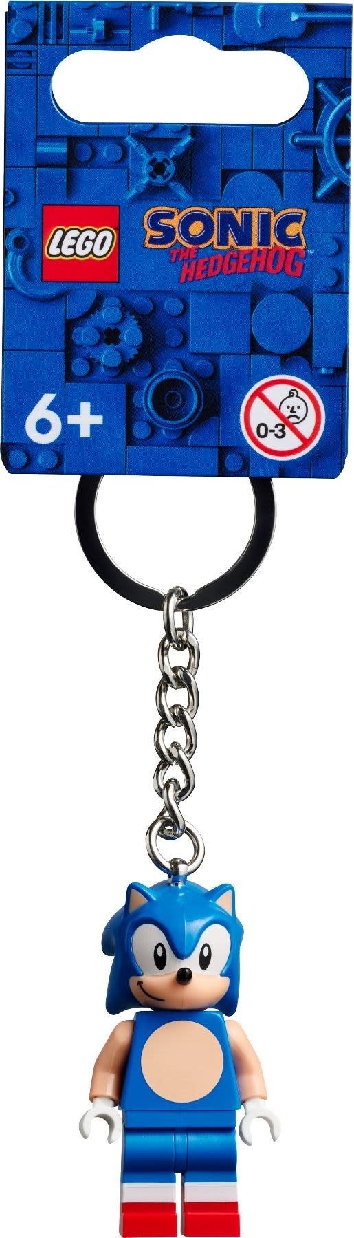 LEGO Sleutelhanger Sonic the Hedgehog - 854239 - MADEinBILLUND