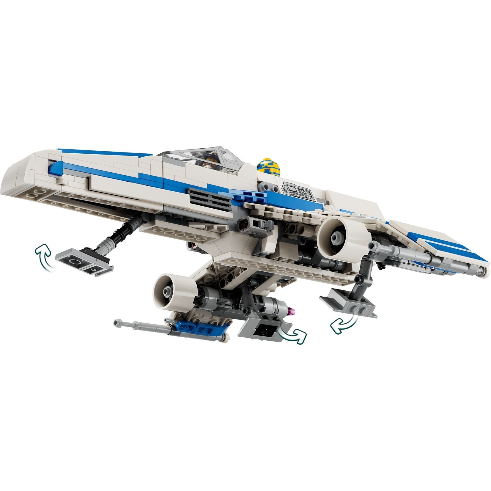 LEGO New Republic E-wing™ vs. Shin Hati's Starfighter™ - 75364