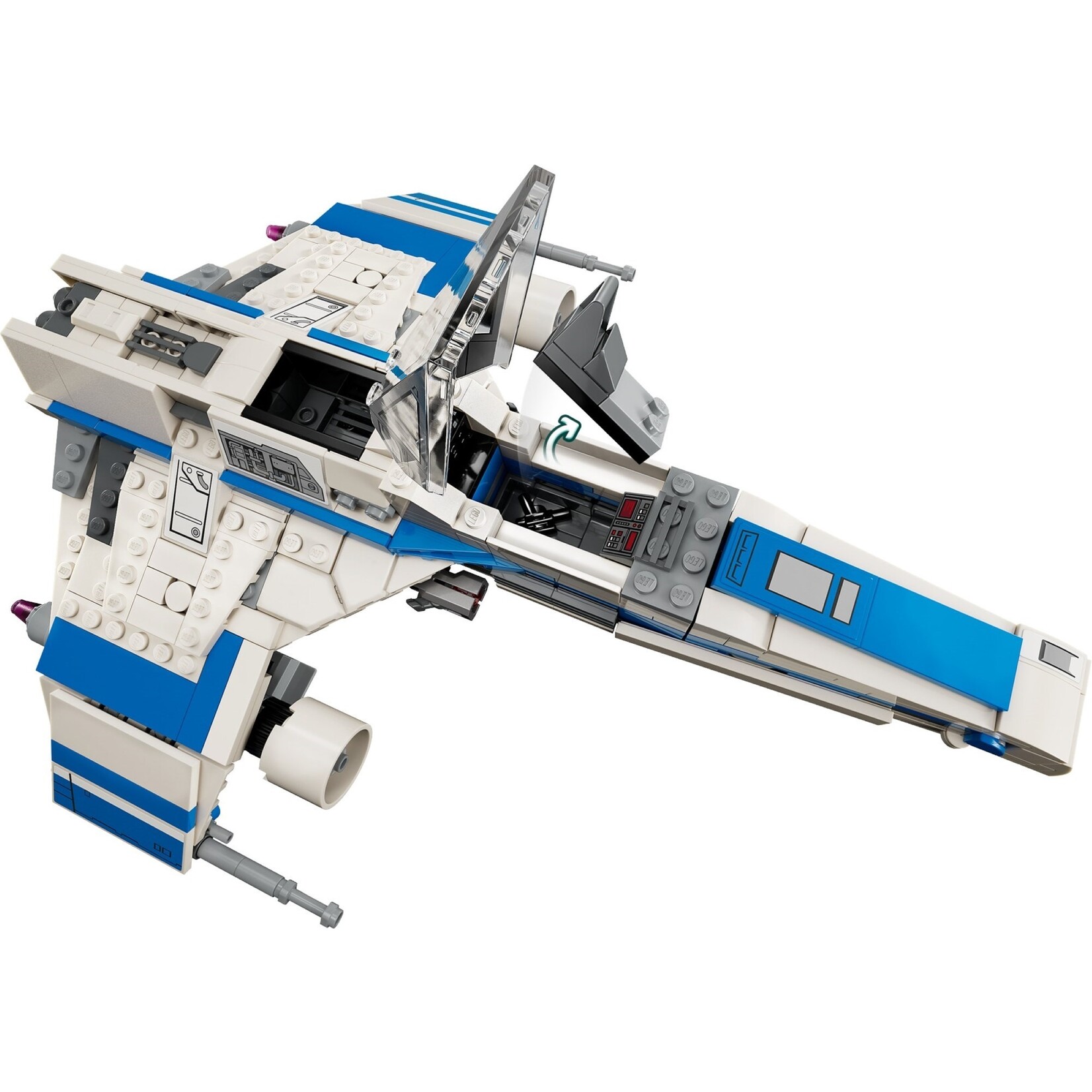 LEGO New Republic E-wing™ vs. Shin Hati's Starfighter™ - 75364