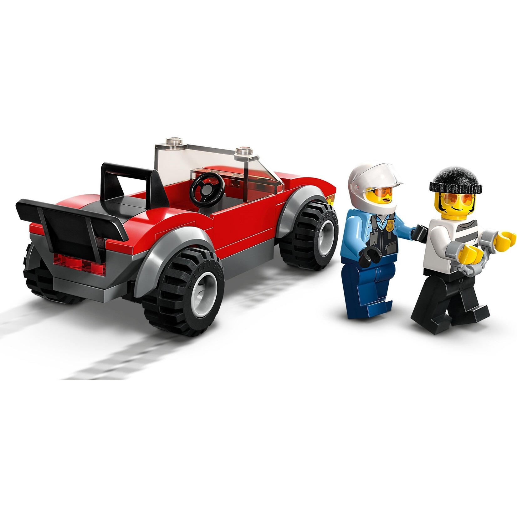 LEGO Achtervolging auto op politiemotor - 60392