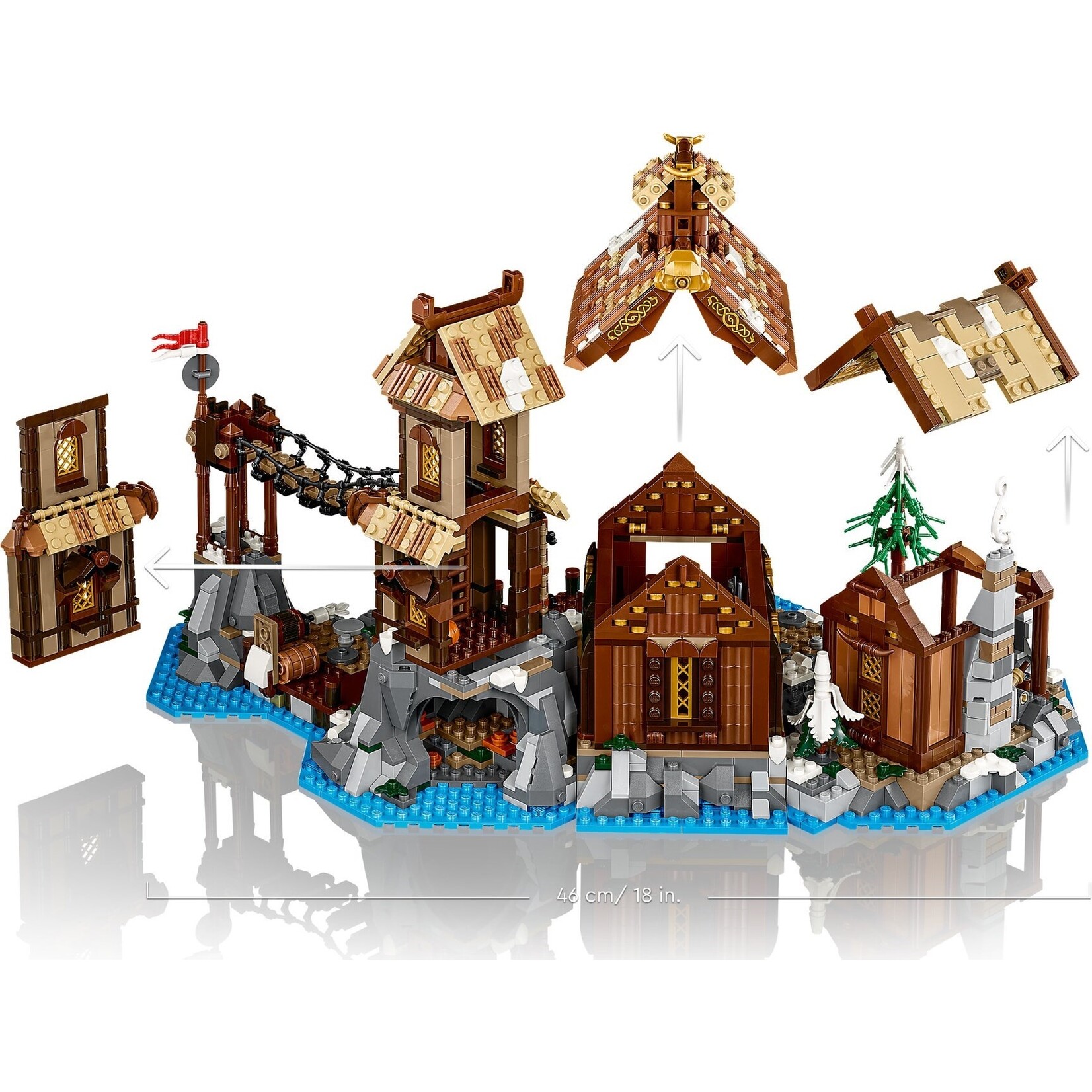 LEGO Vikingdorp - 21343