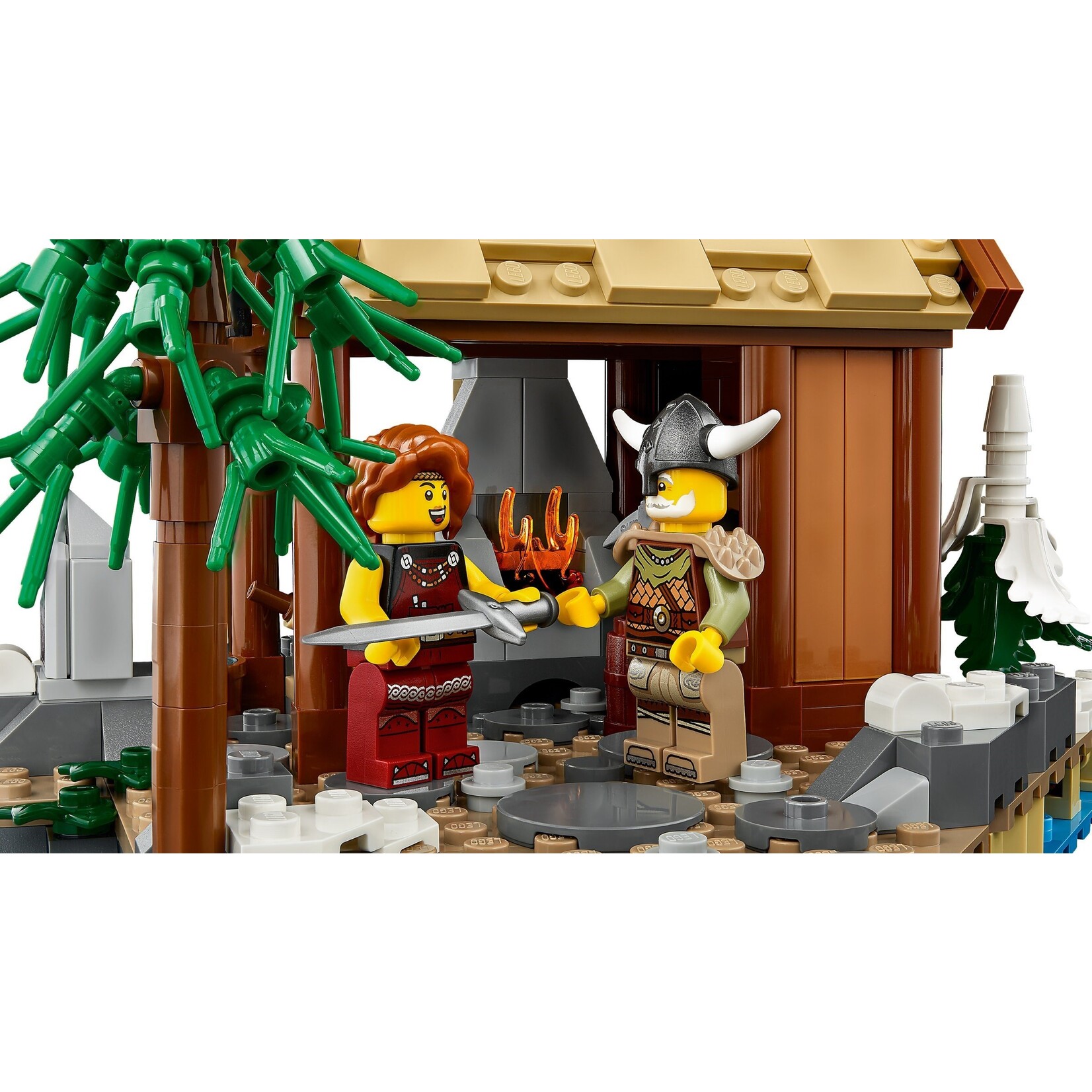 LEGO Vikingdorp - 21343