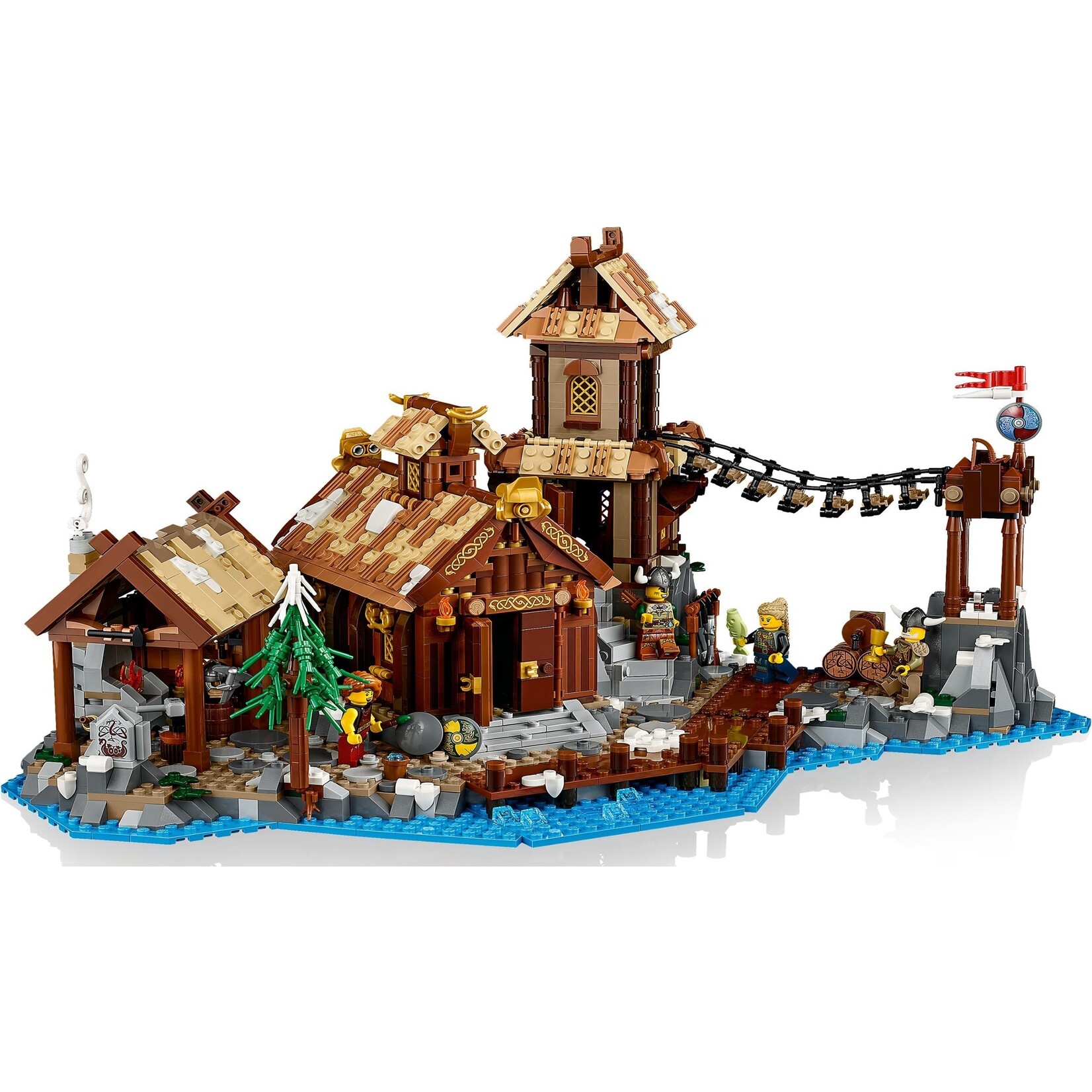 LEGO Vikingdorp - 21343