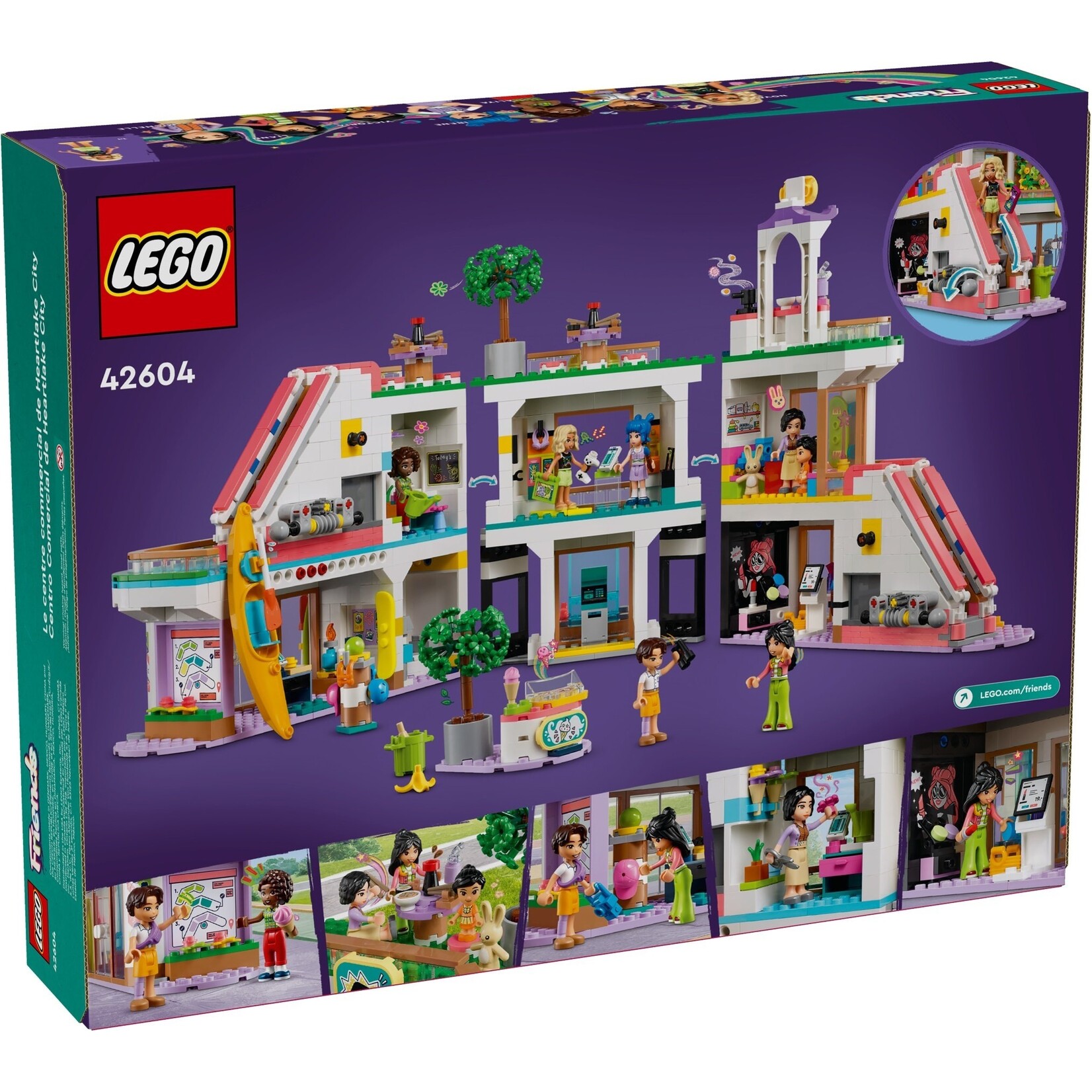 LEGO Heartlake City winkelcentrum - 42604