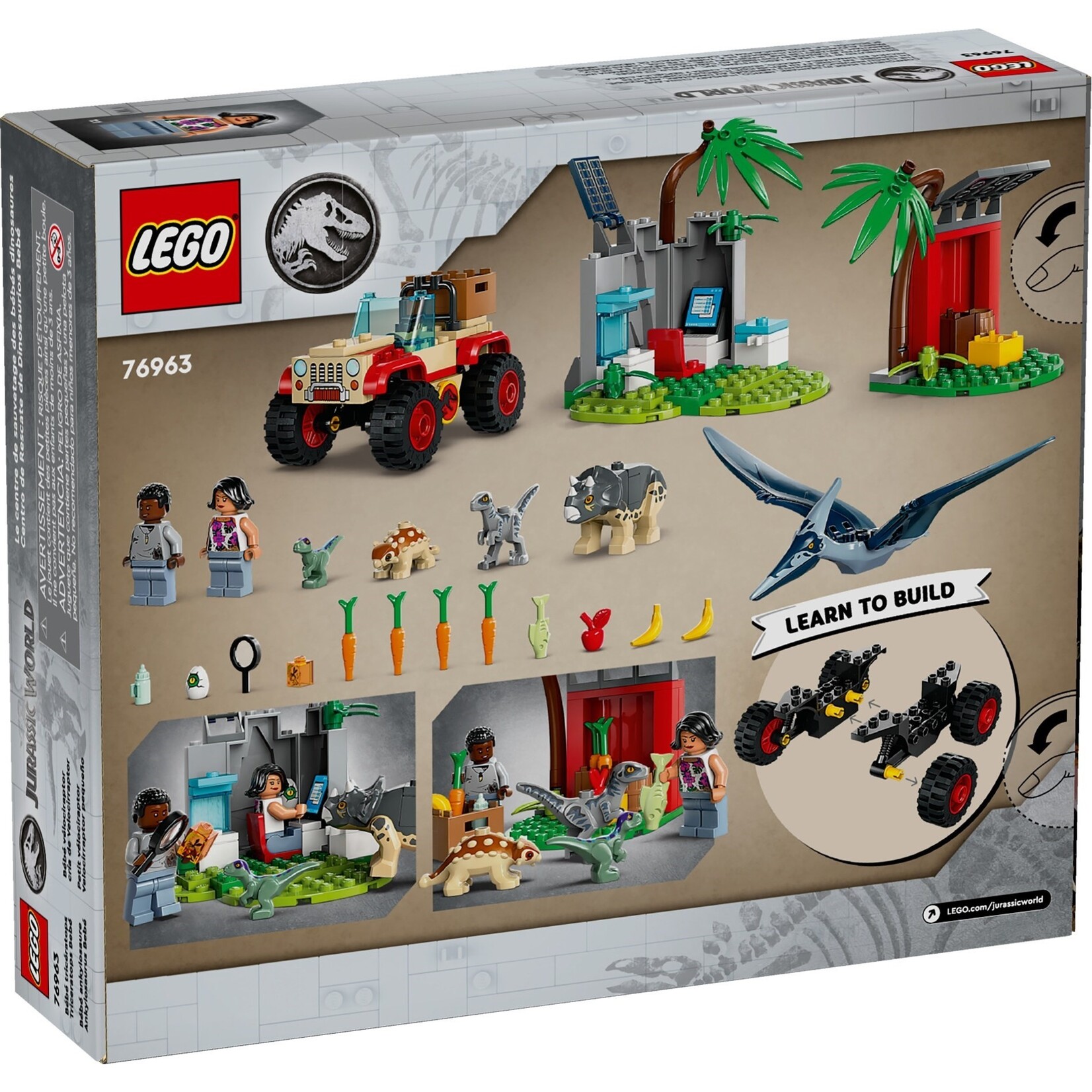 LEGO Reddingscentrum voor babydinosaurussen -  76963