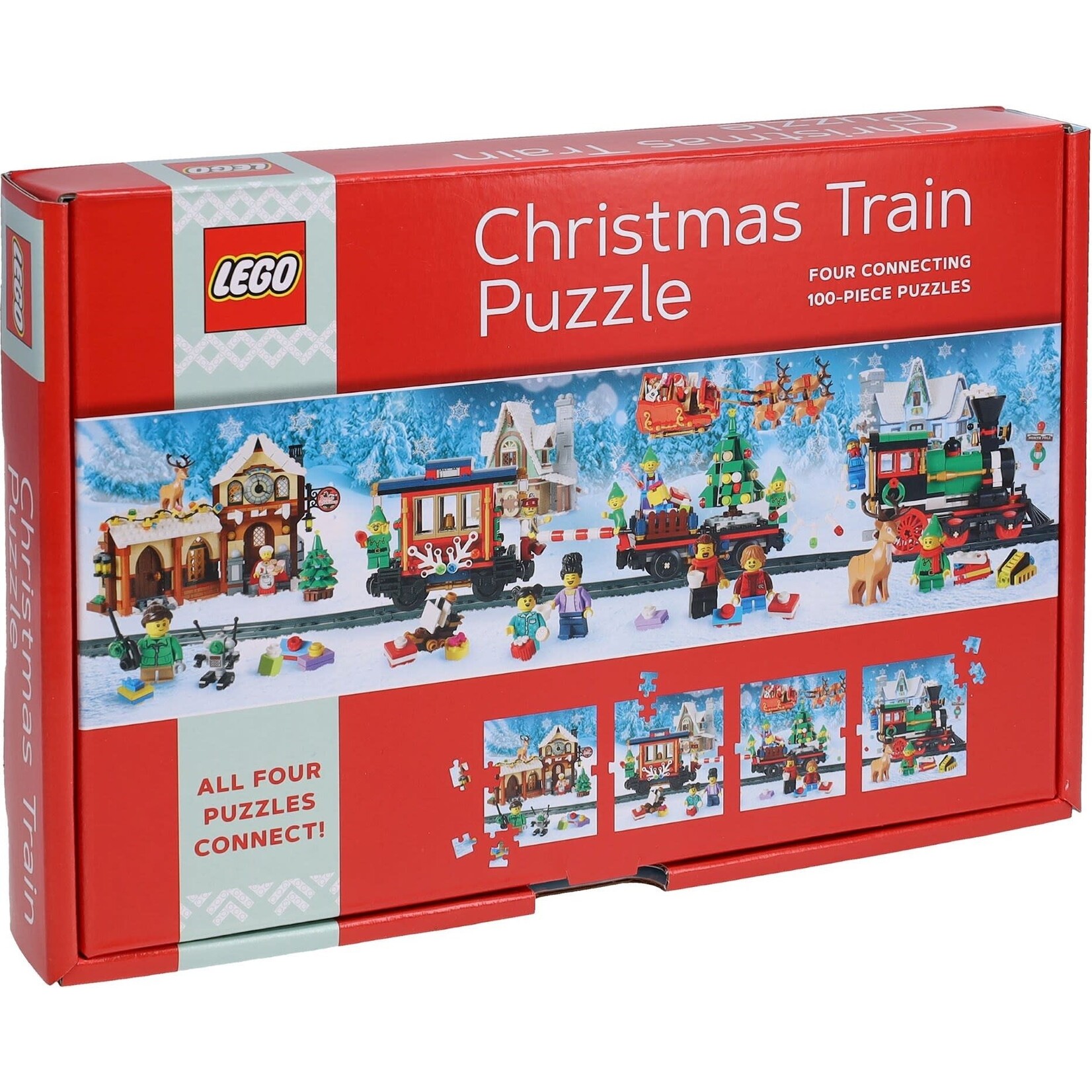 LEGO Kersttrein puzzel - 5008258