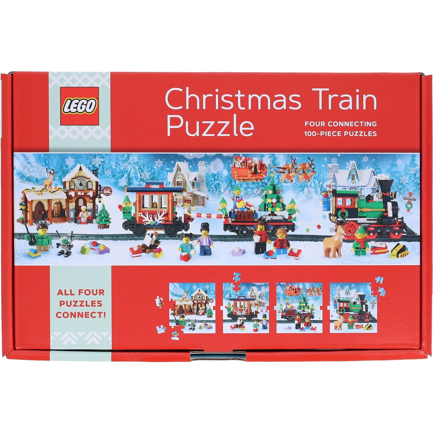 LEGO Kersttrein puzzel - 5008258