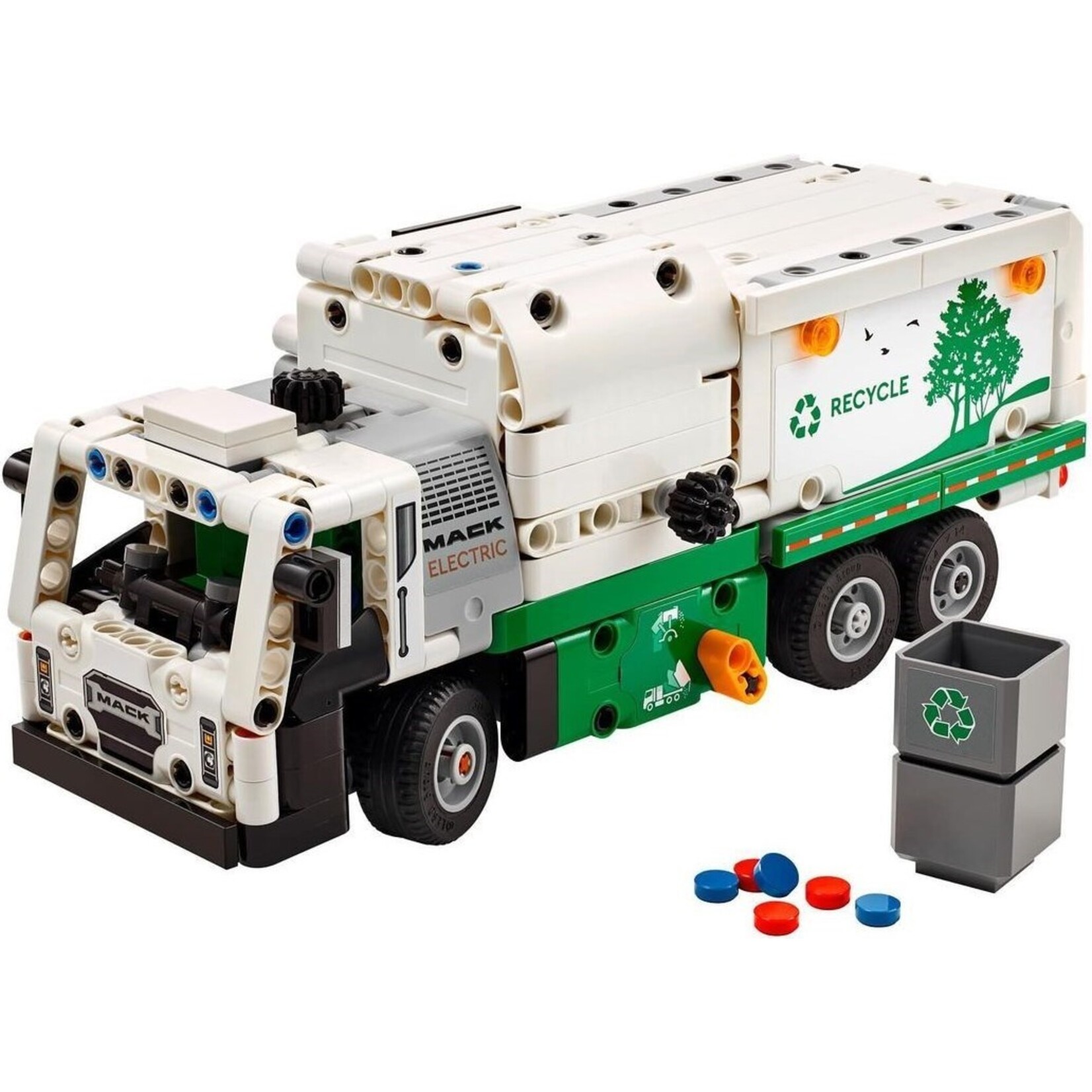 LEGO Mack LR Elektrische vuilniswagen - 42167