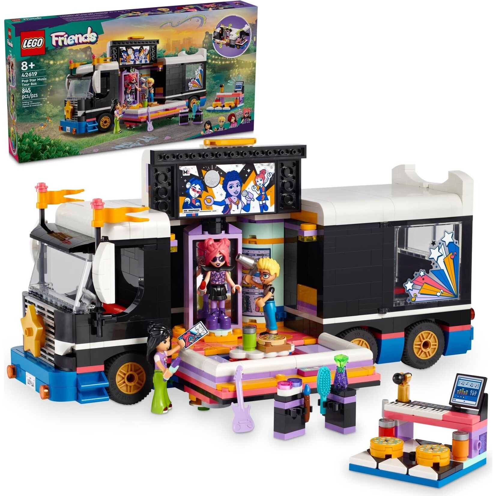 LEGO Toerbus van popster - 42619