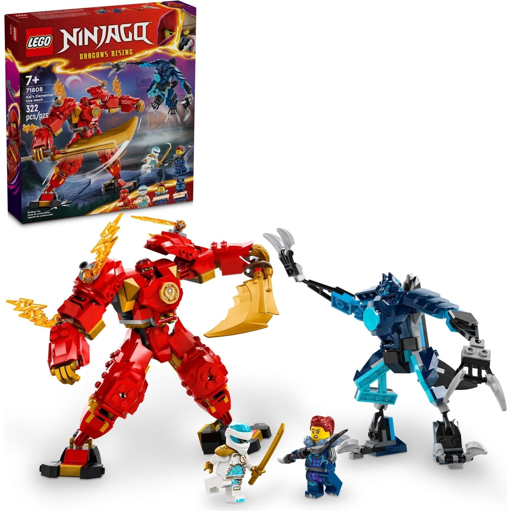 LEGO Kai's elementaire vuurmecha - 71808