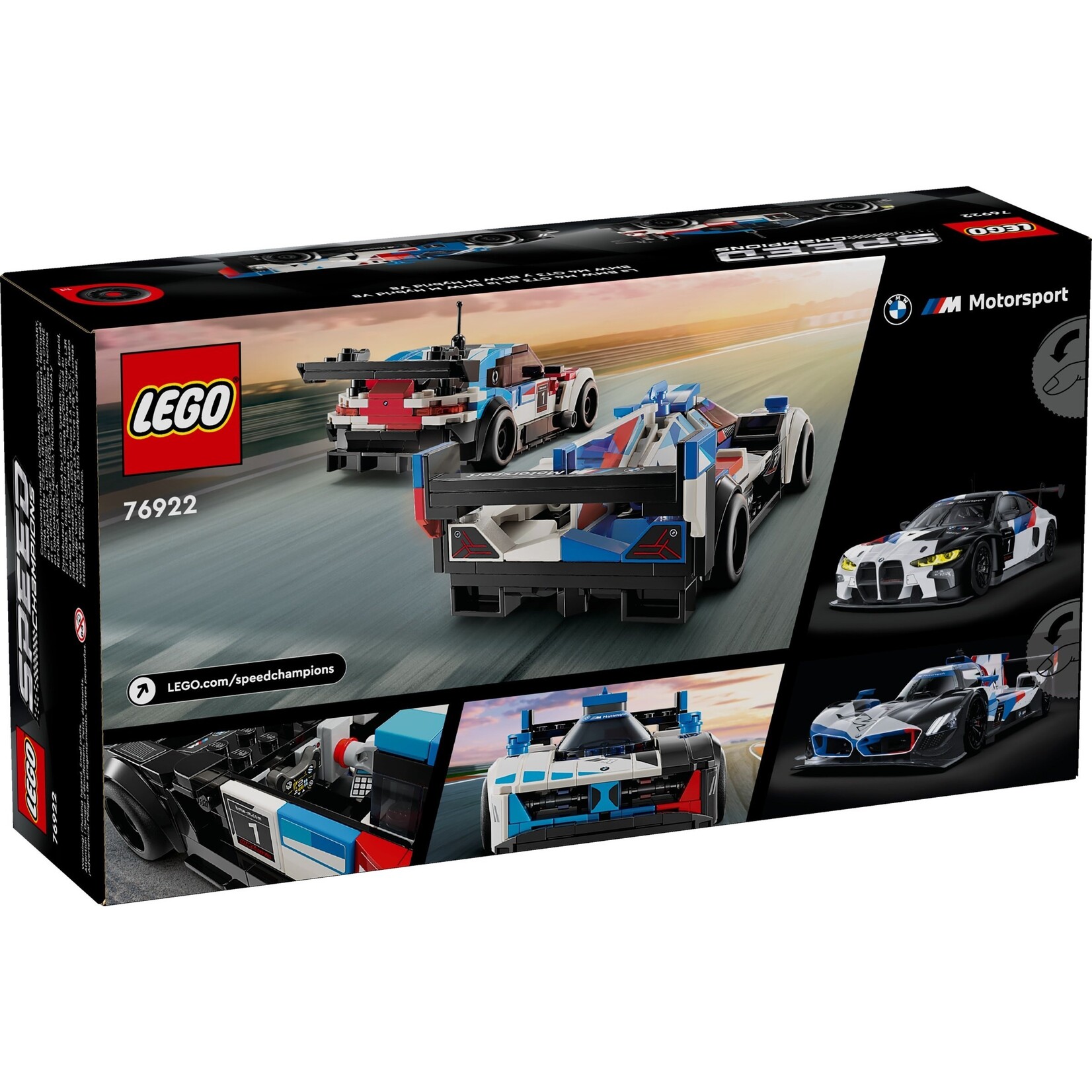 LEGO BMW M4 GT3 & BMW M Hybrid V8 racewagens - 76922