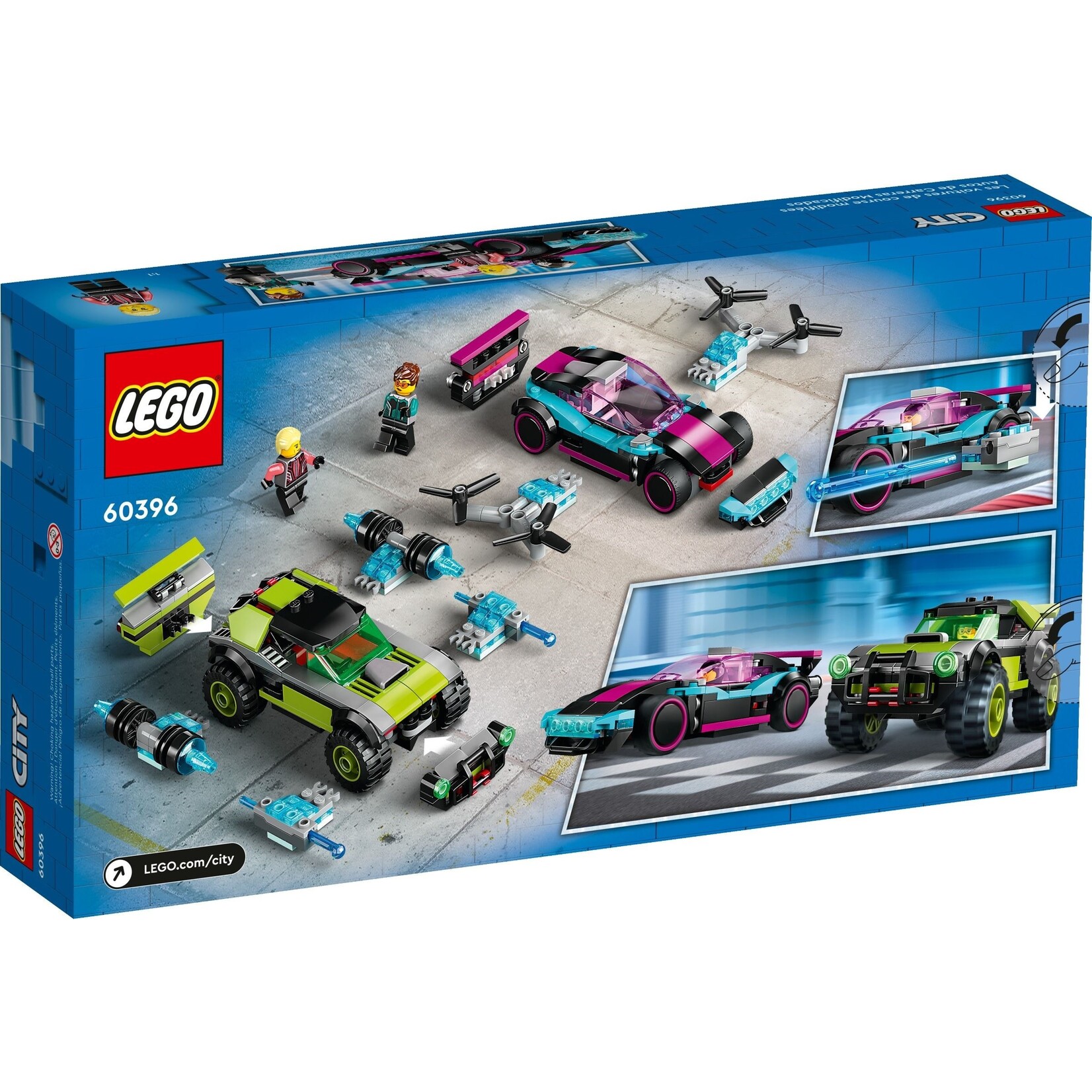 LEGO Aangepaste racewagens - 60396
