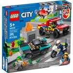 LEGO Brandweer & Politie achtervolging - 60319