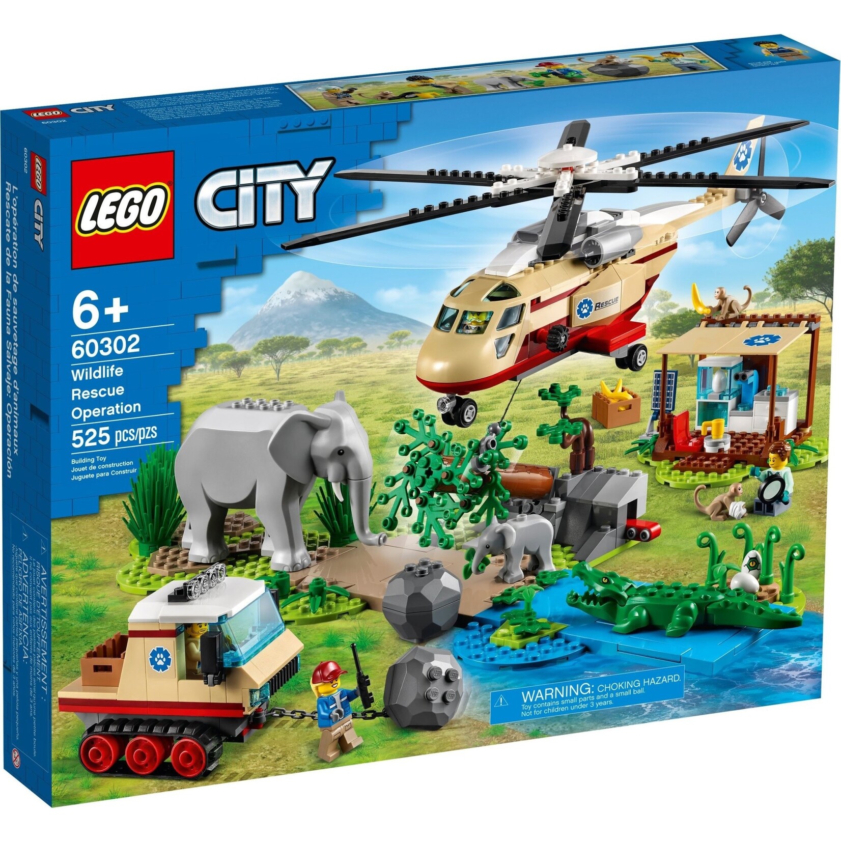 LEGO Wildlife Rescue Operatie Dierenarts - 60302