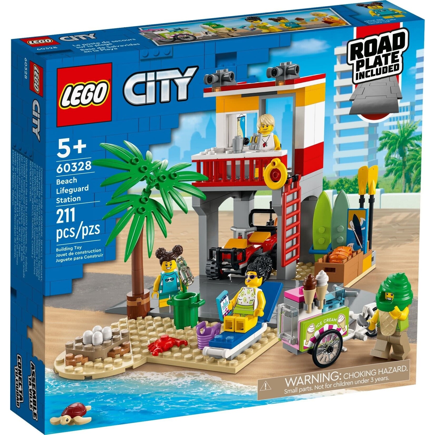 LEGO Strandwachter uitkijkpost - 60328