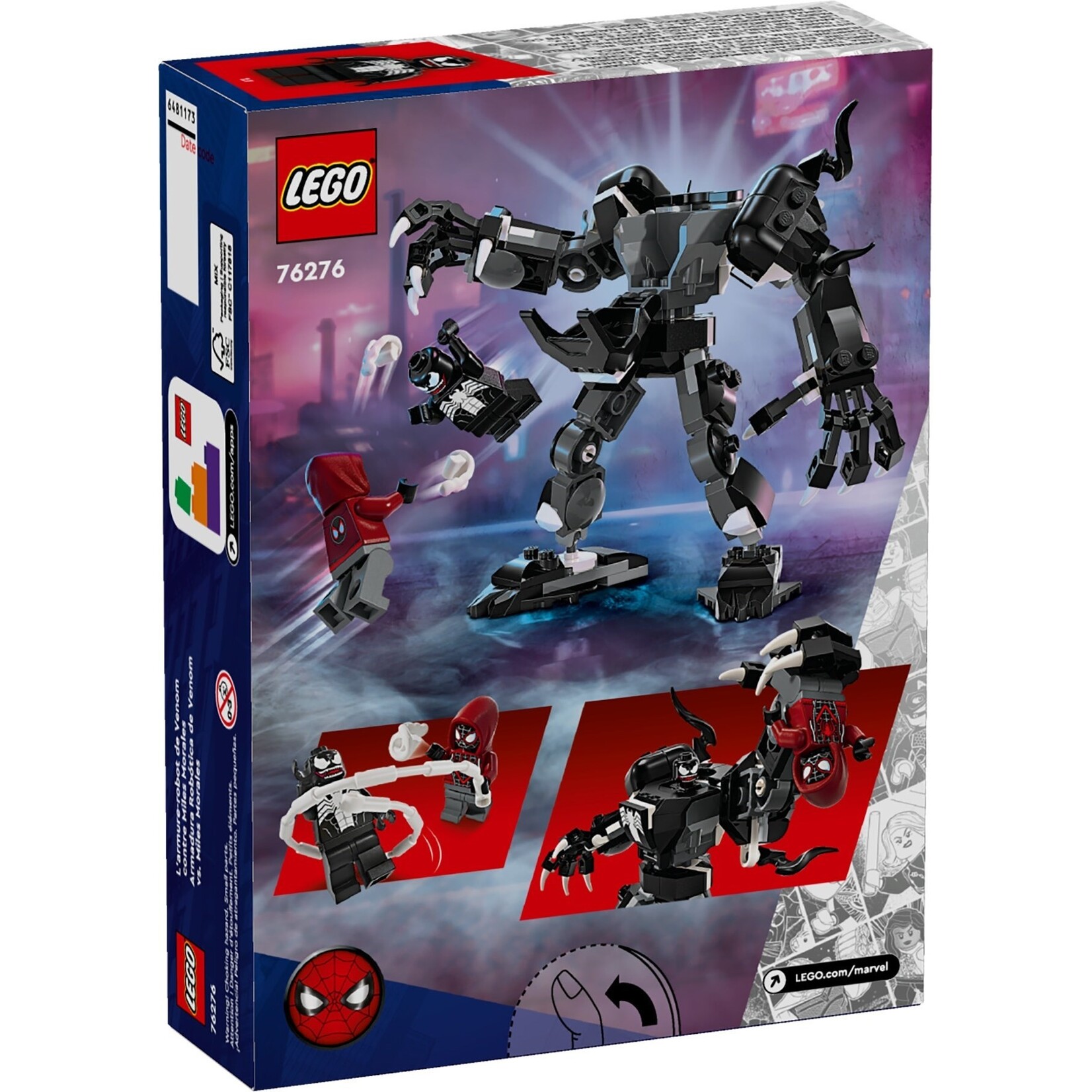 LEGO Venom mechapantser vs. Miles Morales - 76276