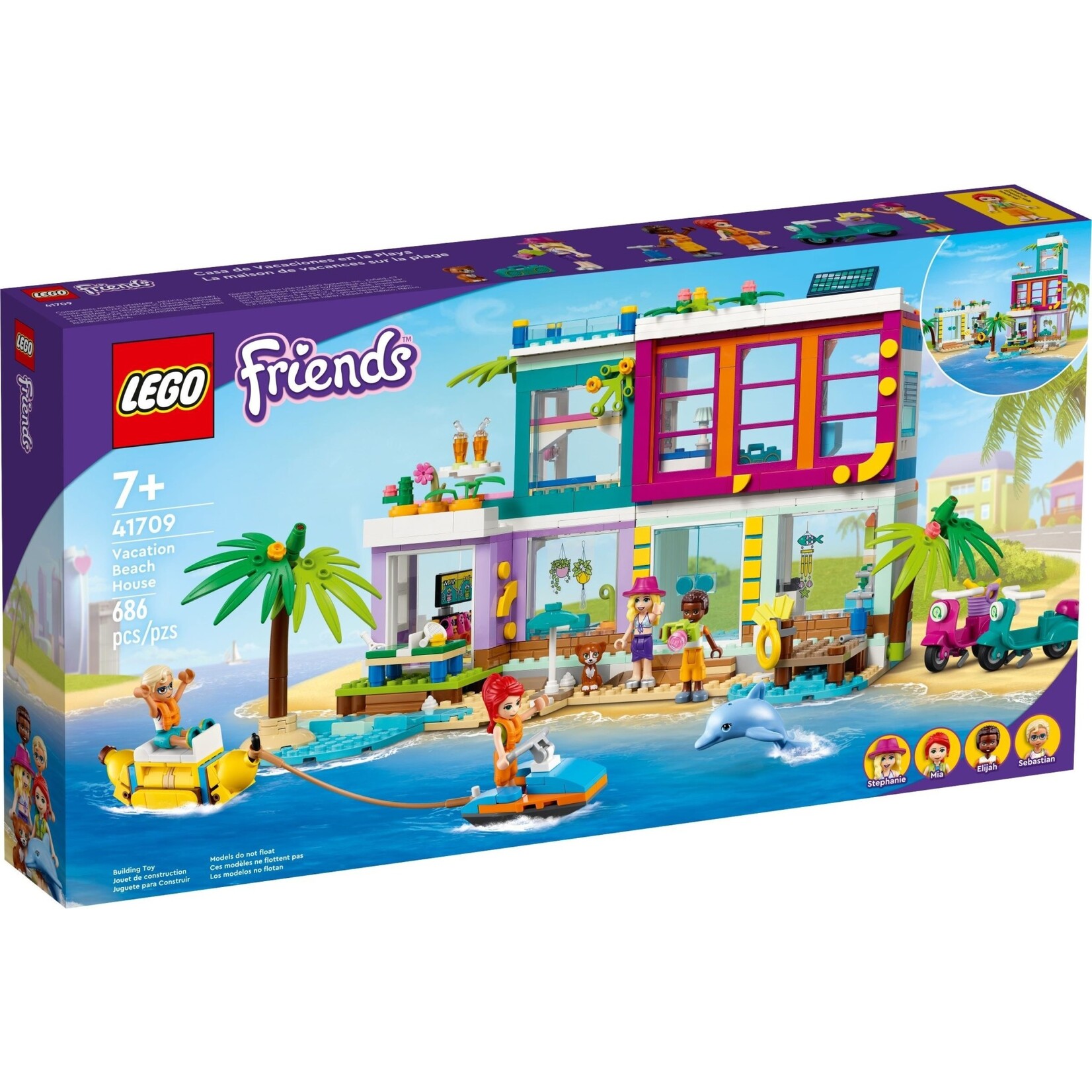 LEGO Friends Vakantie Strandhuis - 41709