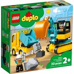LEGO Truck & Graafmachine met rupsbanden - 10931