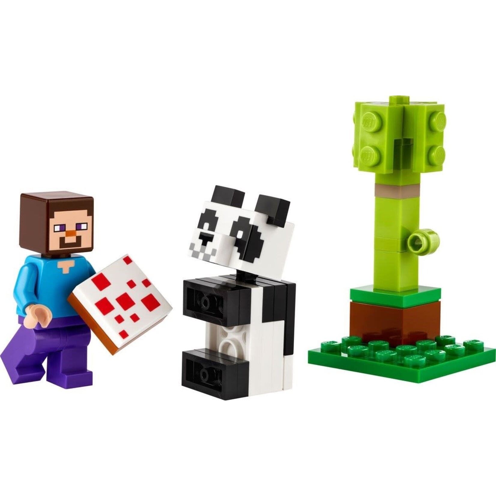 LEGO Steve en Baby Panda - 30672