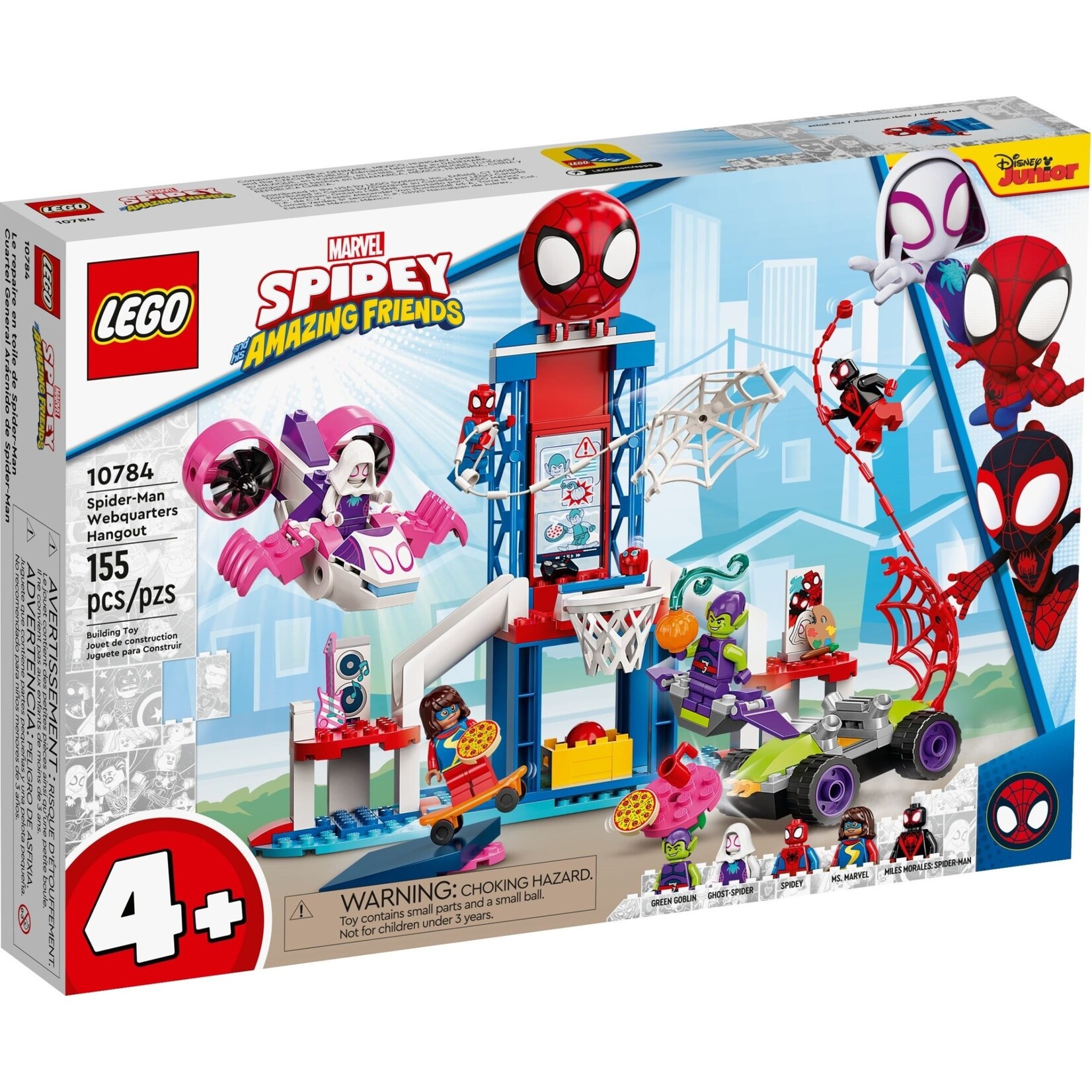 LEGO Spider-man Webuitvalsbasis ontmoeting 10784