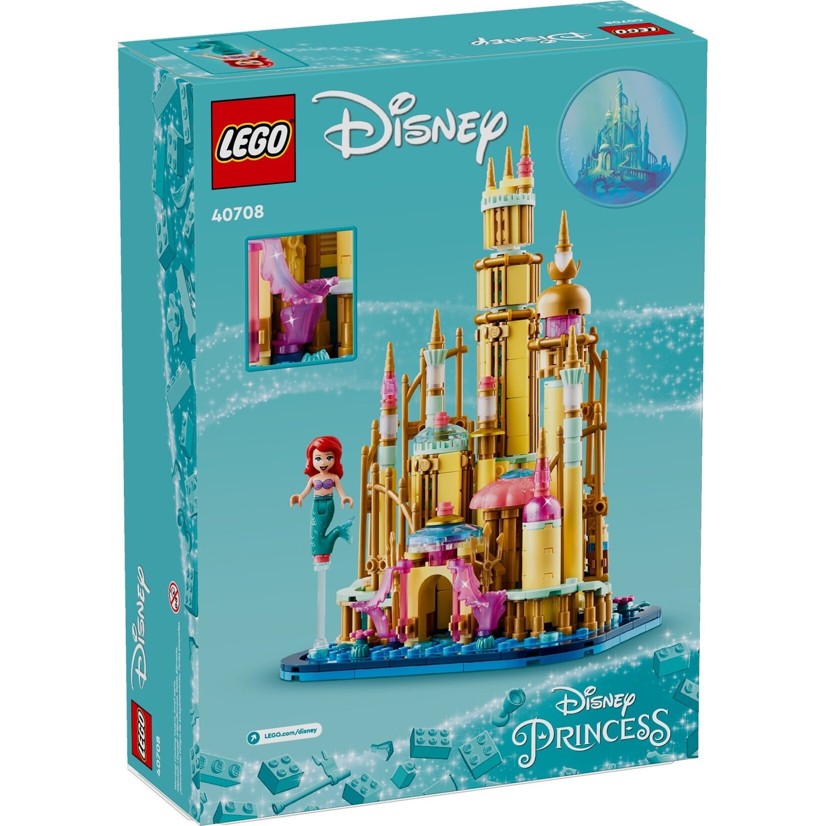 LEGO Disney MINI kasteel van Ariël - 40708