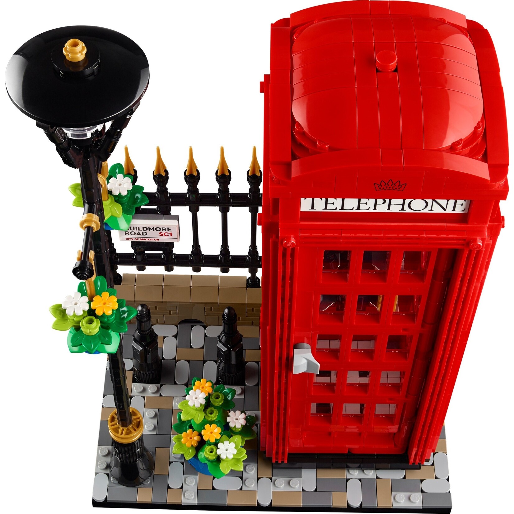 LEGO Rode Londense telefooncel - 21347