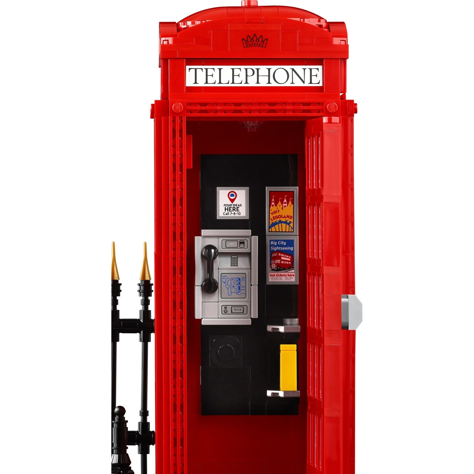 LEGO Rode Londense telefooncel - 21347