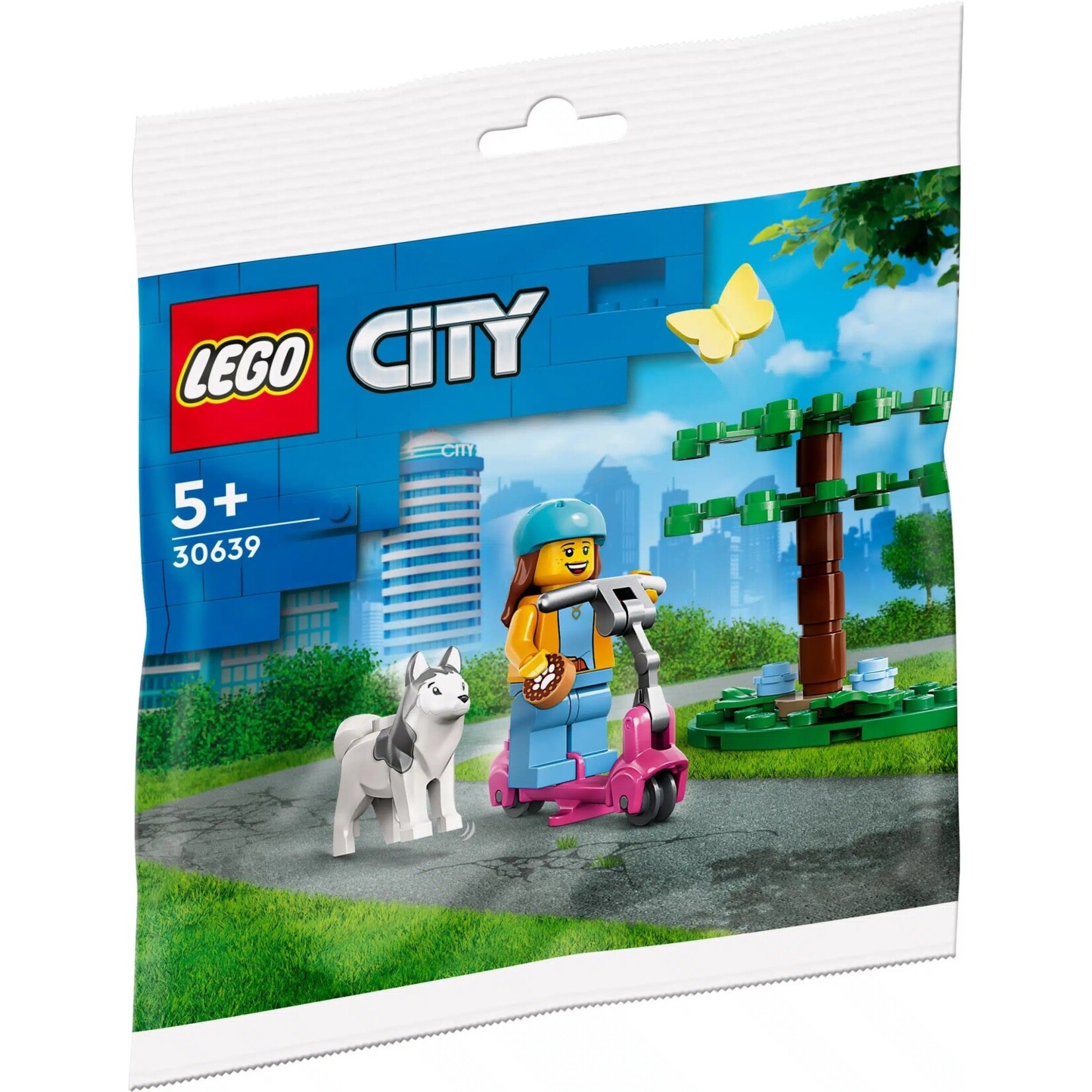 LEGO Hondenpark en scooter - 30639