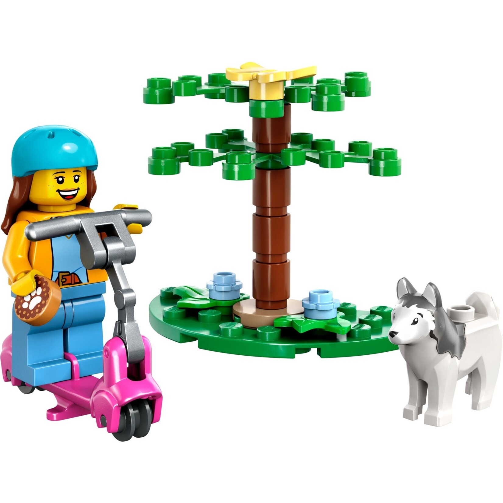 LEGO Hondenpark en scooter - 30639