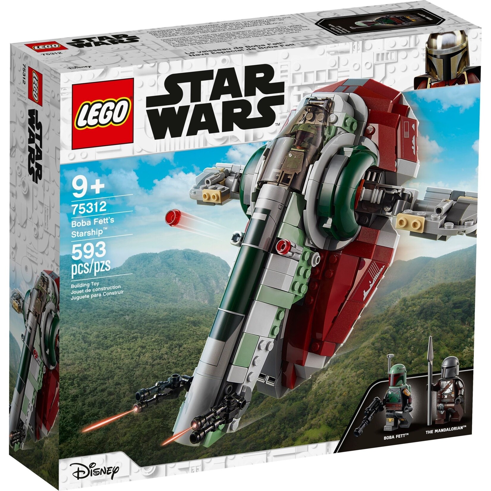 LEGO Boba Fett's sterrenschip 75312