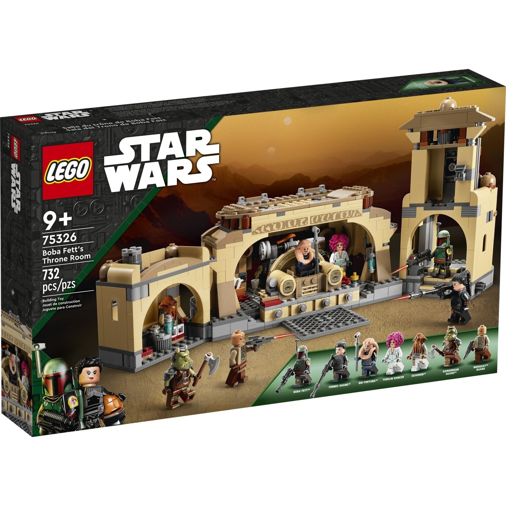 LEGO Star Wars Boba Fett's Troonzaal - 75326