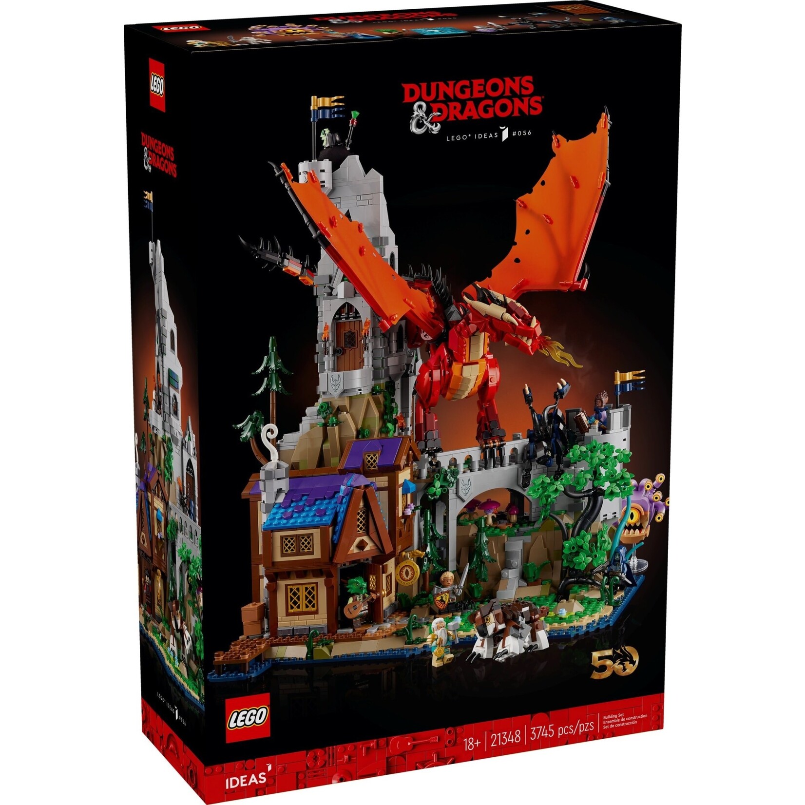 LEGO Dungeons & Dragons: het verhaal van de rode draak - 21348