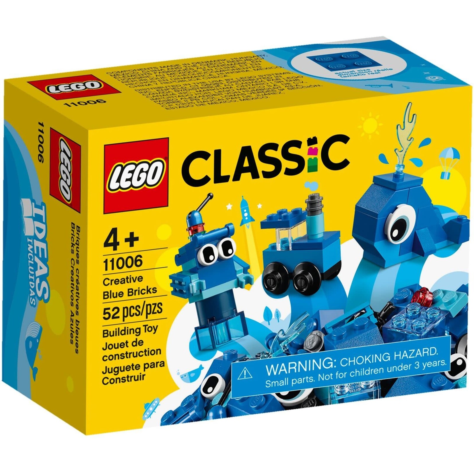 LEGO Creatieve blauwe stenen - 11006