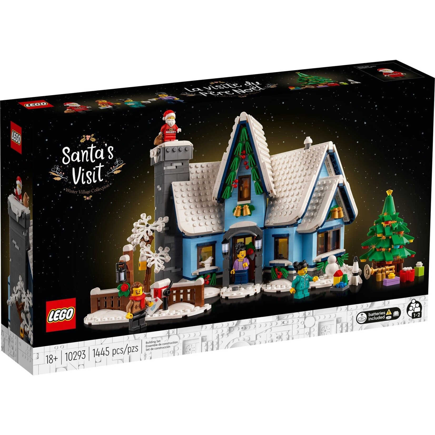 LEGO Bezoek van de Kerstman - 10293