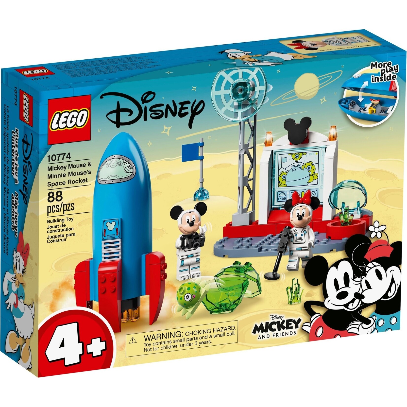 LEGO Mickey & Minnie ruimteraket - 10774