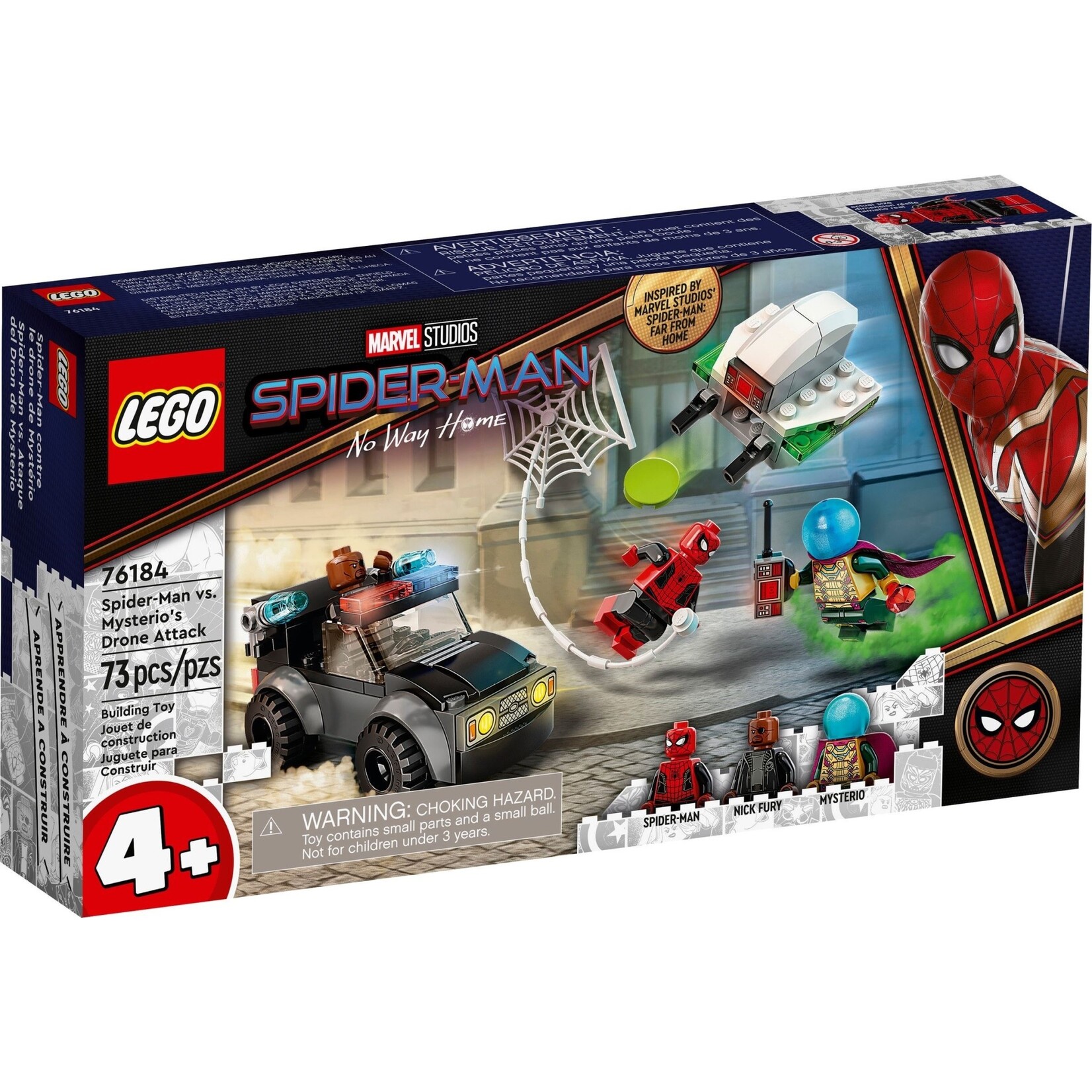LEGO Spider-Man vs. Mysterio droneaanval 76184