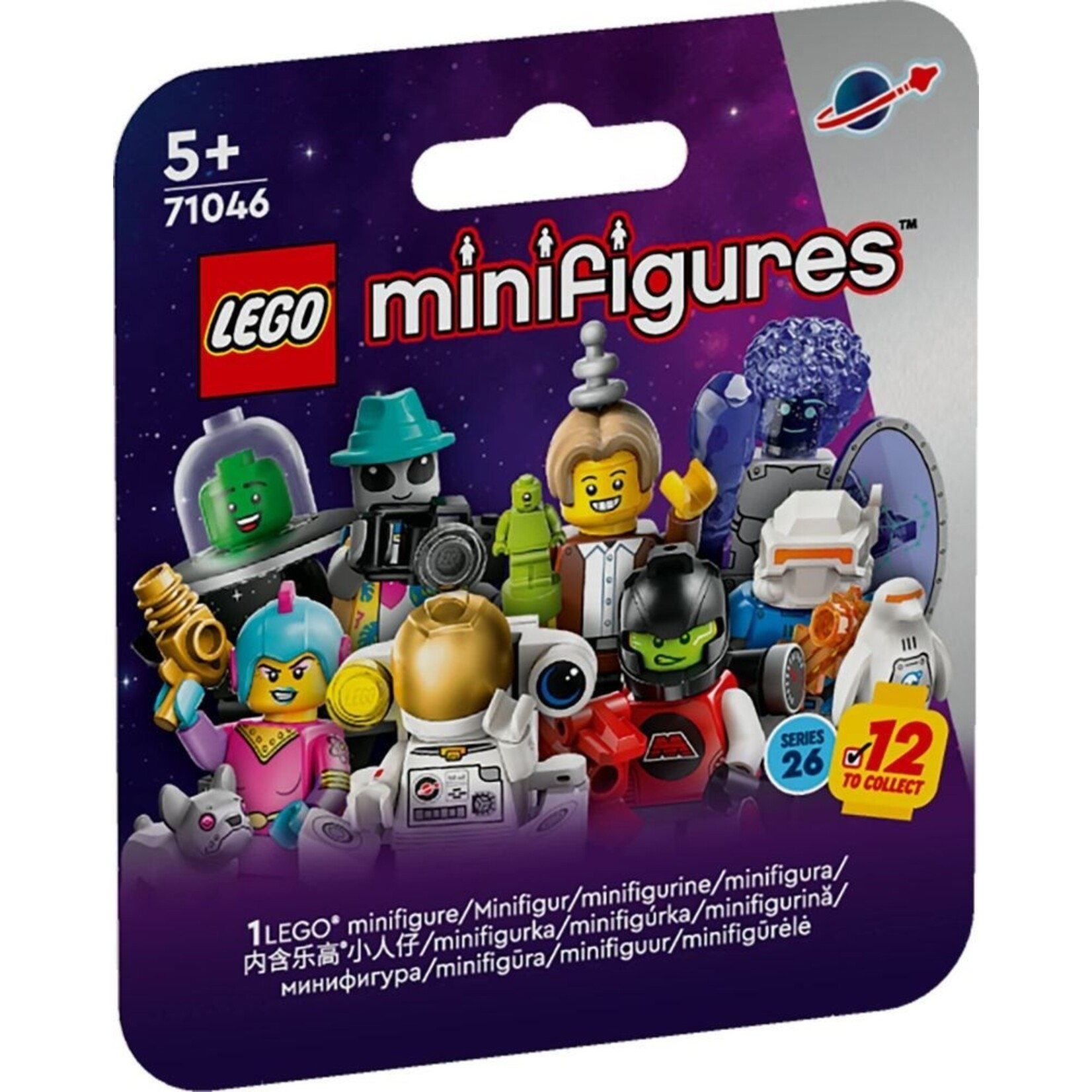LEGO Minifiguren Serie 26: Ruimte - Nr. 14 - Complete doos - 71046-14