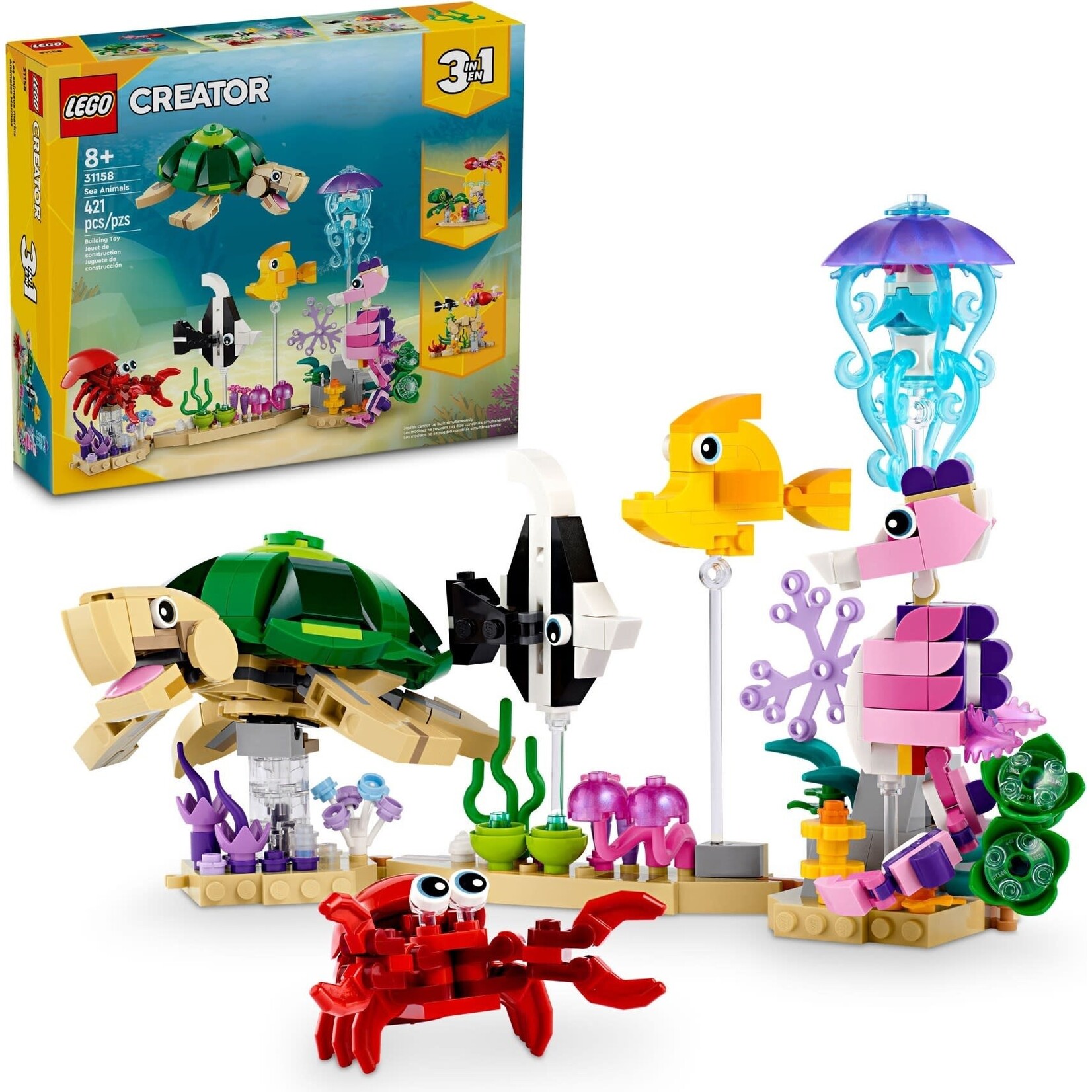 LEGO Zeedieren - 31158