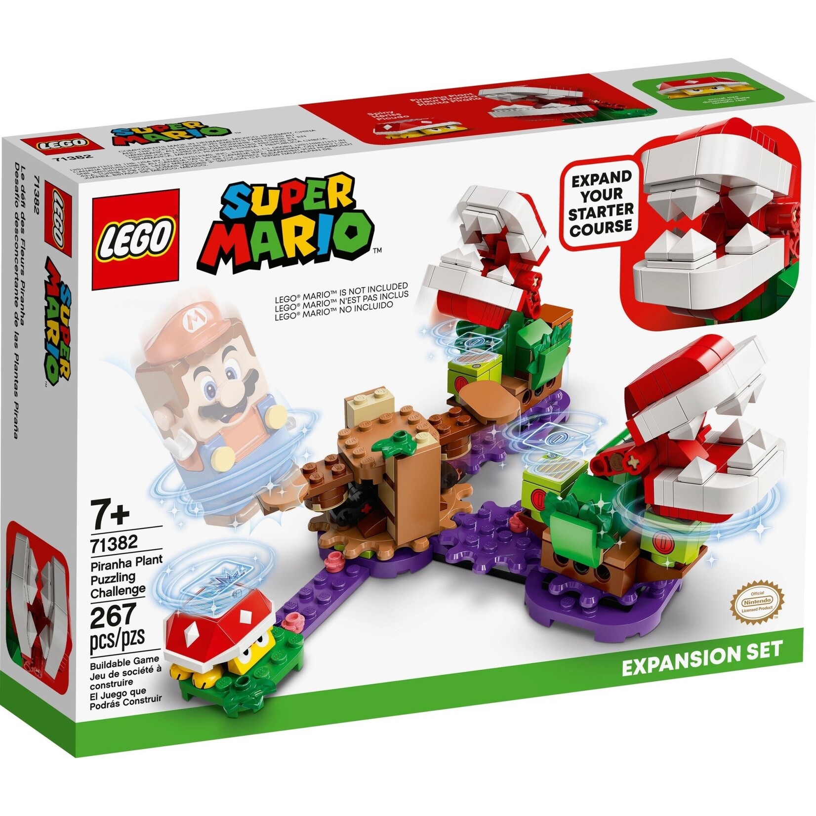 LEGO Uitbreidingsset: Piranha Plant-puzzeluitdaging 71382