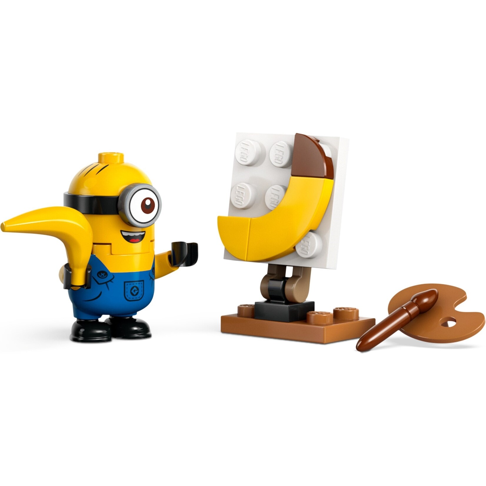 LEGO Minions en bananenauto - 75580